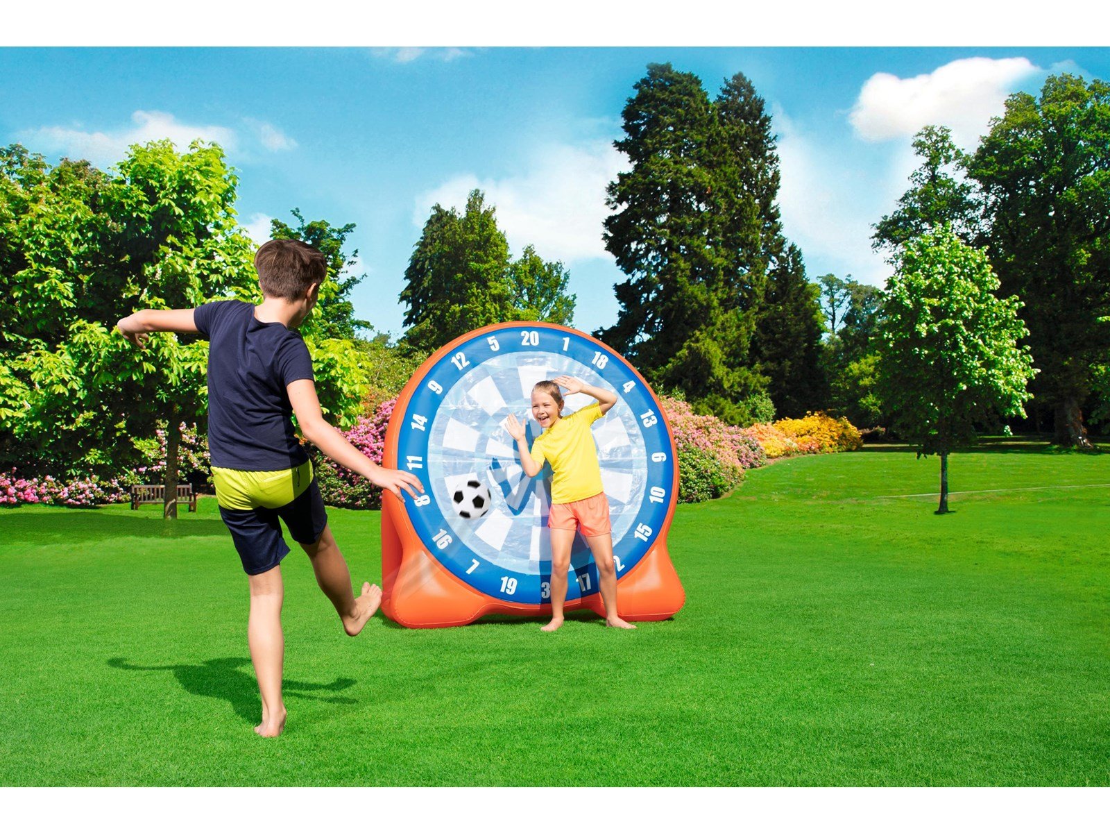 Bestway Air Blast Soccer Yard Game