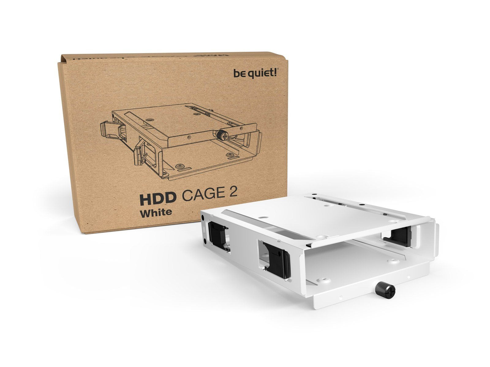 be quiet! HDD Cage 2 White
