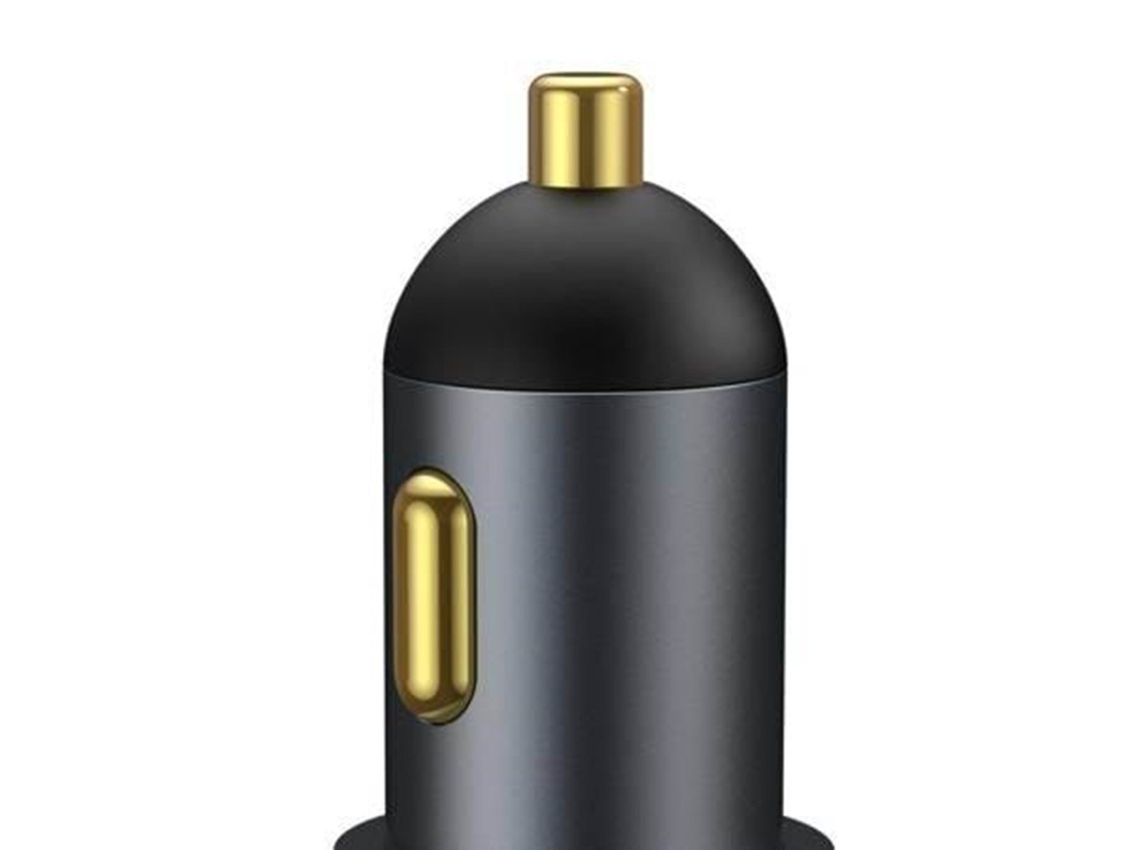 Baseus Share Together Fast Charge Car Charger with Cigarette Lighter Expansion Port 2x USB 120W (Gray)