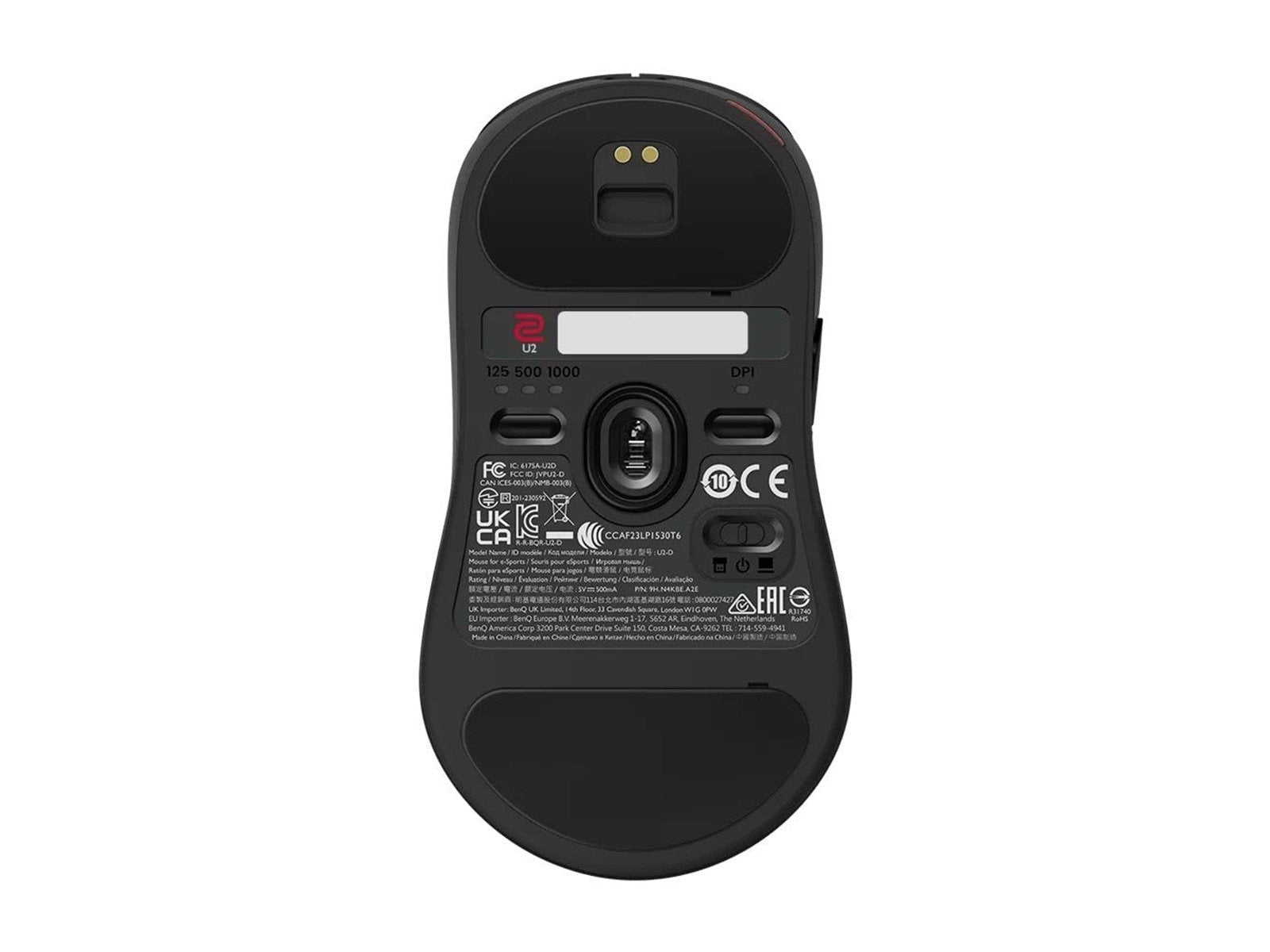 BenQ Zowie U2 Wireless Mouse For Esports - Gaming Maus (Schwarz)