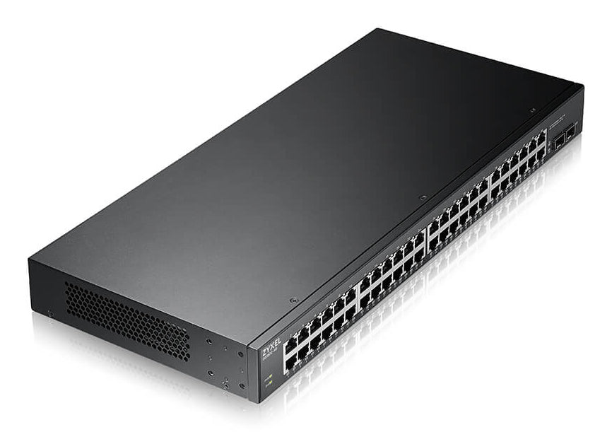 Commutateur Zyxel 48x GE GS1900-48HP V2 48 ports Gbe L2 PoE