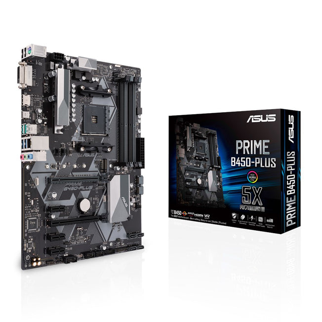 MB ASUS PRIME B450-PLUS                   (AMD,AM4,DDR4,ATX)