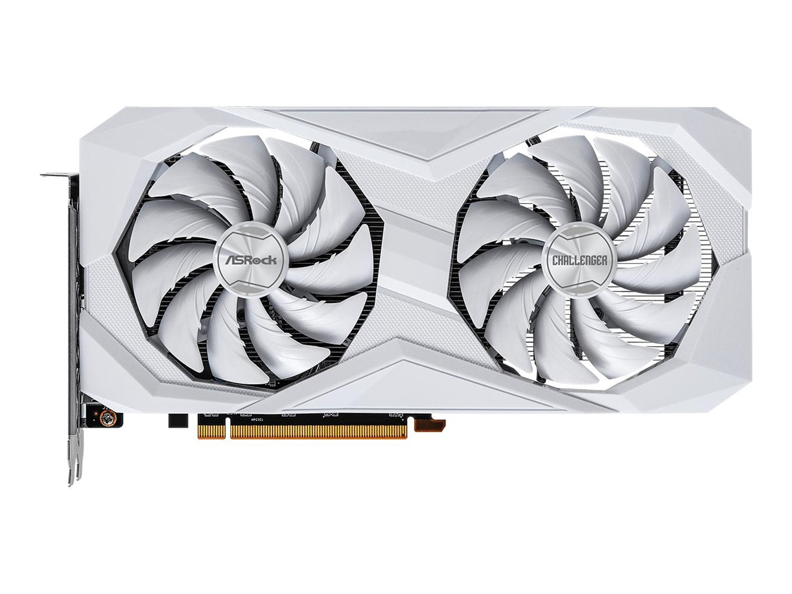 ASRock Radeon RX 6600 Challenger White - 8GB GDDR6 RAM - Grafikkarte