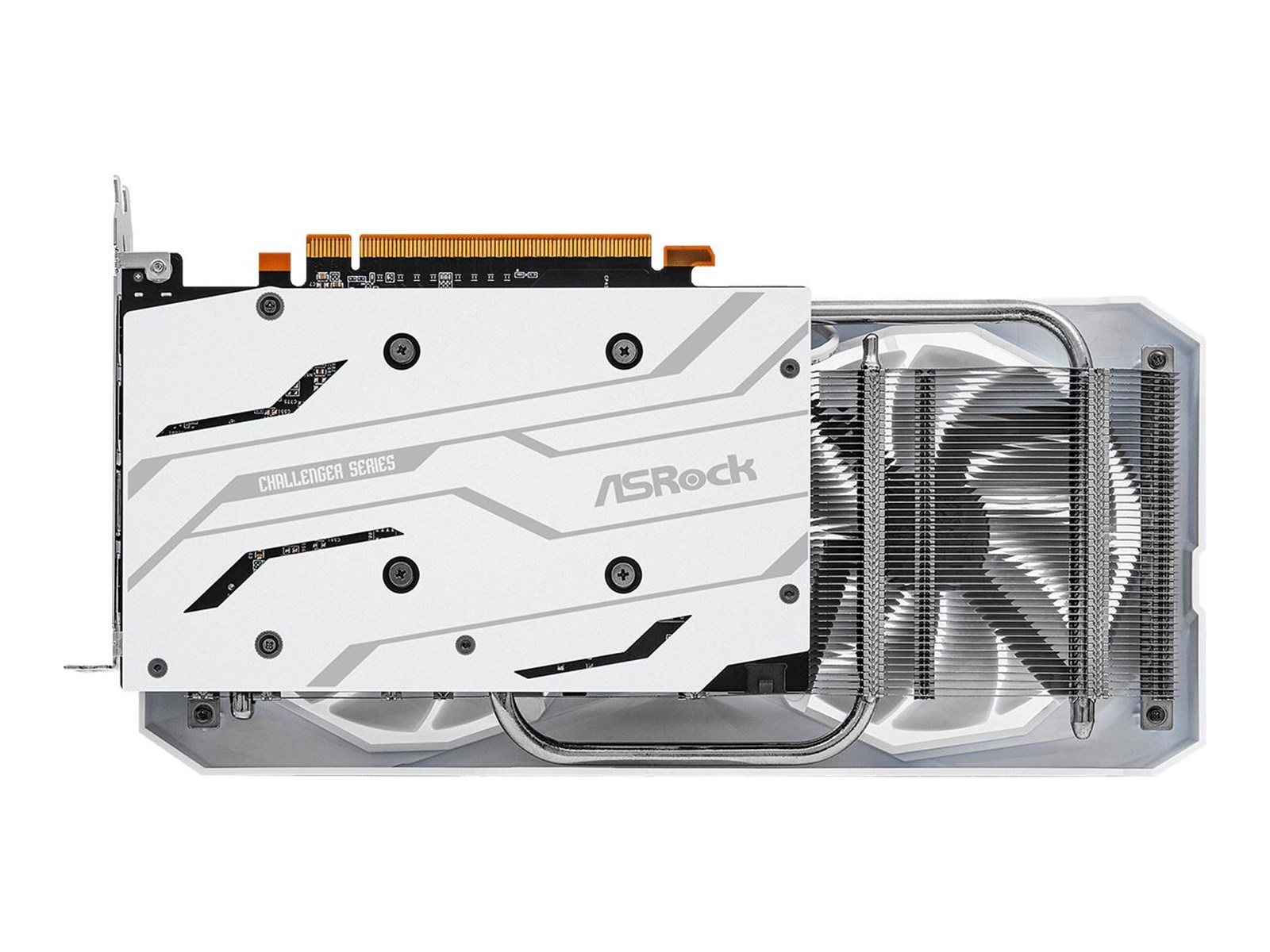 ASRock Radeon RX 6600 Challenger White - 8GB GDDR6 RAM - Grafikkarte