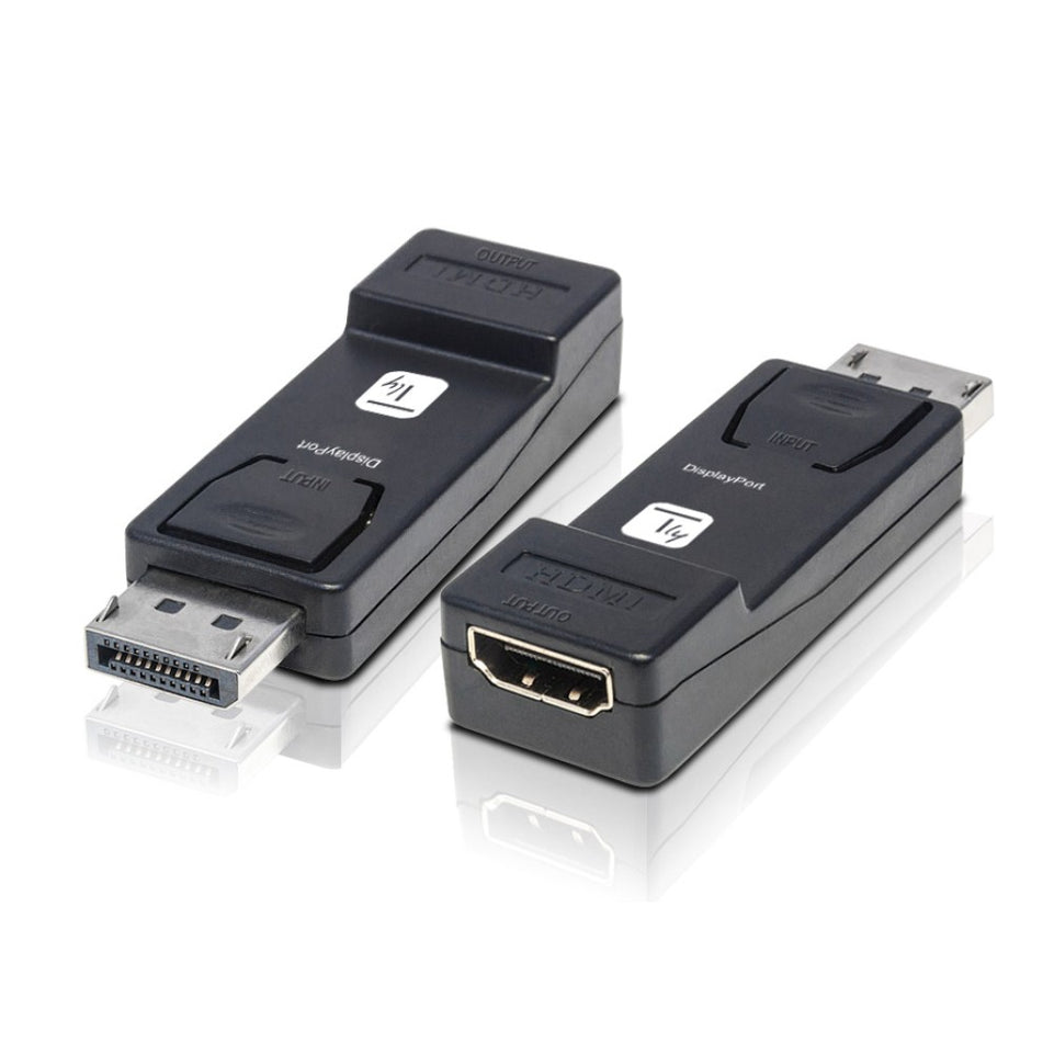 Techly Adapter - DisplayPort Stecker auf HDMI 4K 30Hz