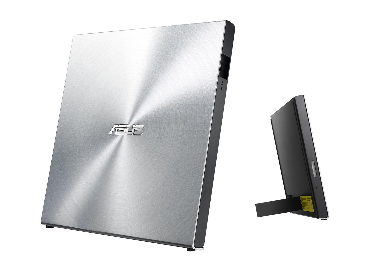 ASUS SDRW-08U5S-U UltraDrive externer Slim DVD Brenner (8x DVD±R, 6x DVD±R DL, 5x DVD-RAM, USB 2.0) (inkl. Brennsoftware