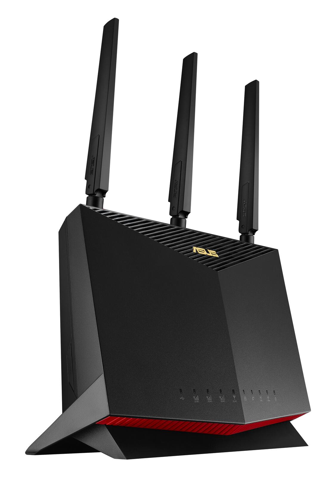 ASUS 4G-AC86U Cat. 12 600 Mbit/s Dual-Band AC2600 LTE Modem Router (unterstützt Gastzugang mit Captive Portal, Lifetime