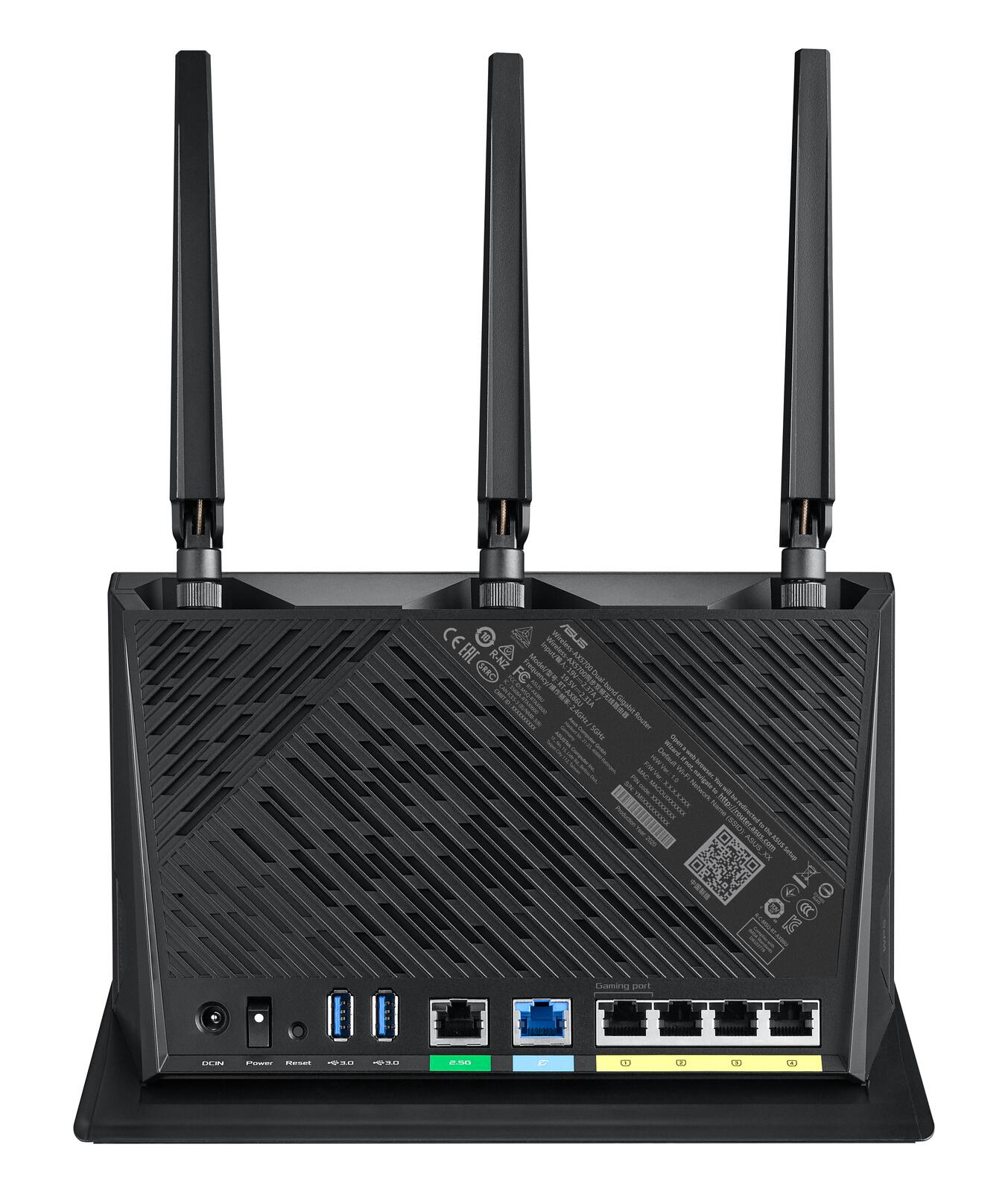 ASUS RT-AX86U Pro AX5700 AiMesh Dual Band WiFi 6 Gaming kombinierbarer Router (Tethering als 4G und 5G Router-Ersatz, PS