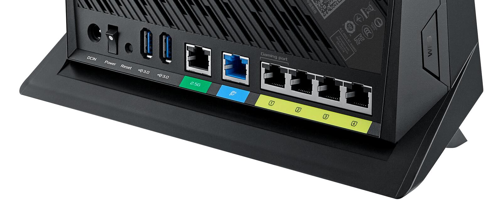 ASUS RT-AX86U Pro AX5700 AiMesh Dual Band WiFi 6 Gaming kombinierbarer Router (Tethering als 4G und 5G Router-Ersatz, PS