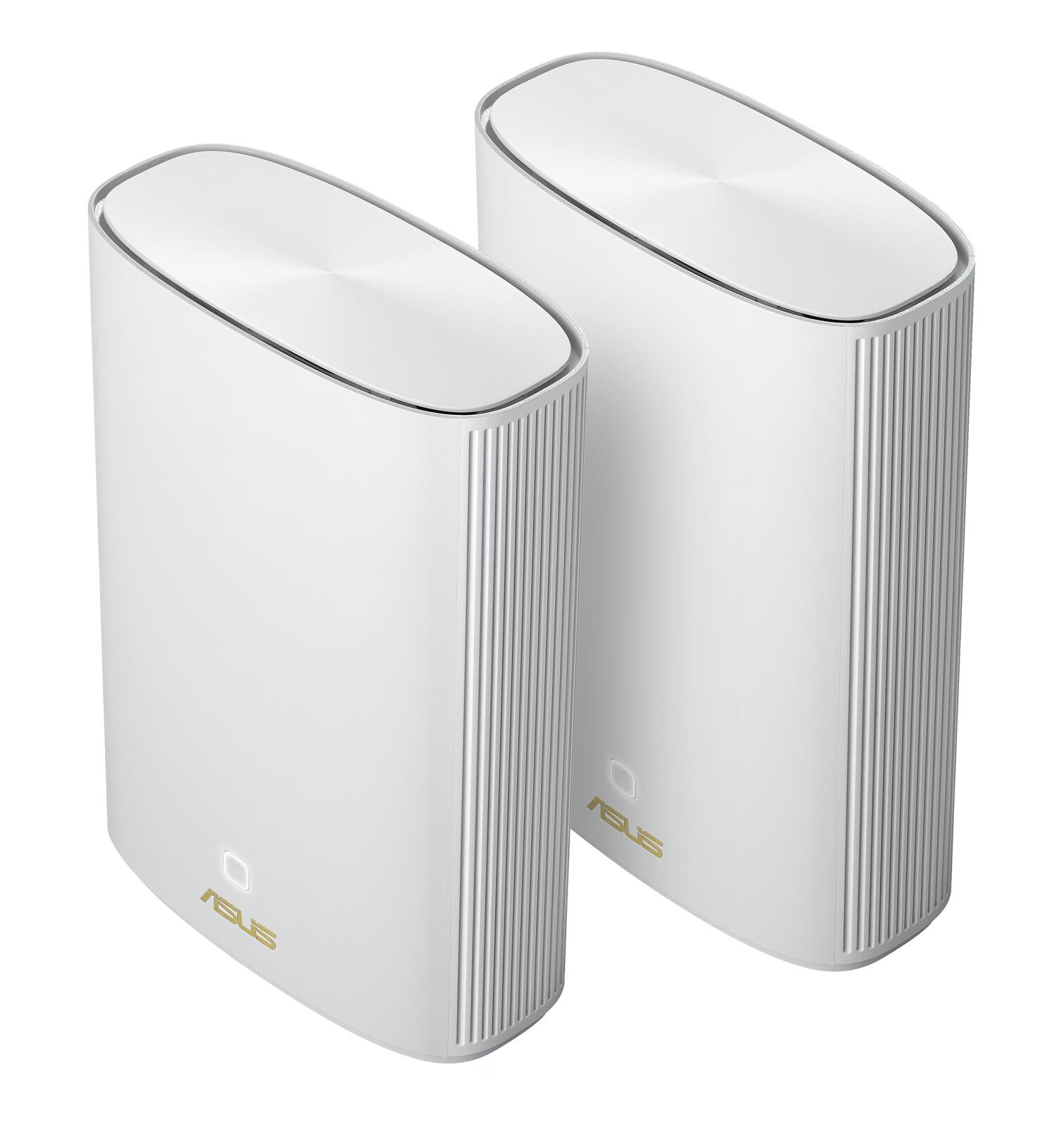 ZenWiFi AX Hybrid (XP4) AX1800 + Powerline 2er Set Weiß kombinierbarer Router (Tethering als 4G und 5G Router-Ersatz, AX