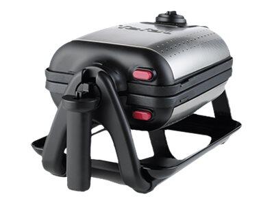 Tefal King Size Waffeleisen, schwarz/silber