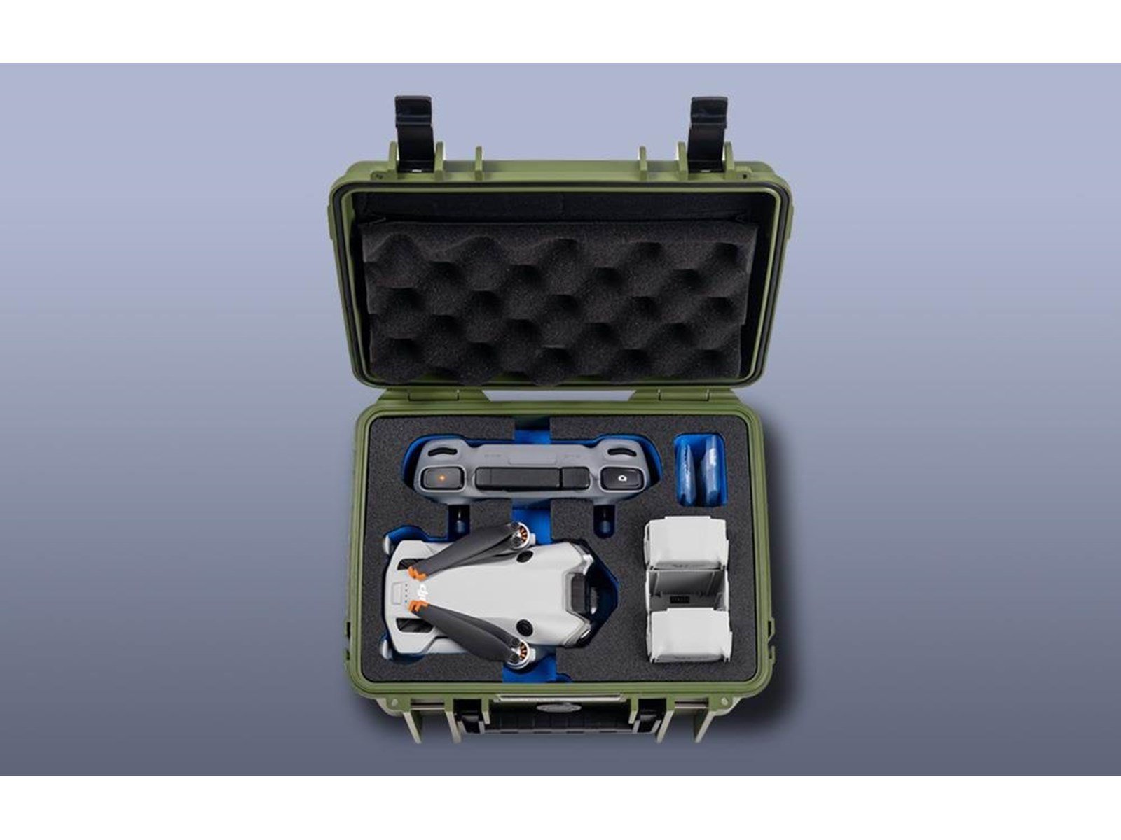 B&W International Outdoor Case 2000 B&W for DJI Mini 4 Pro (green)