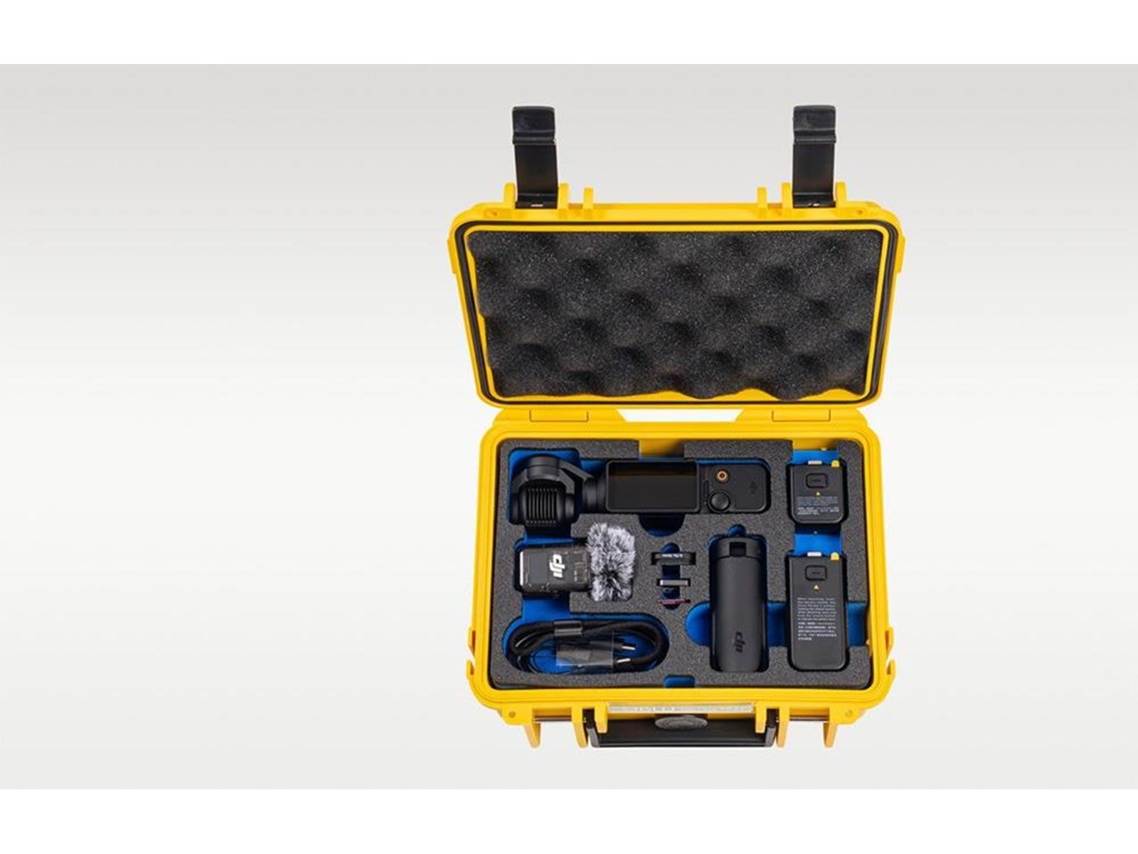 B&W International Case type 500 for DJI Osmo Pocket 3 Creator Combo (yellow)