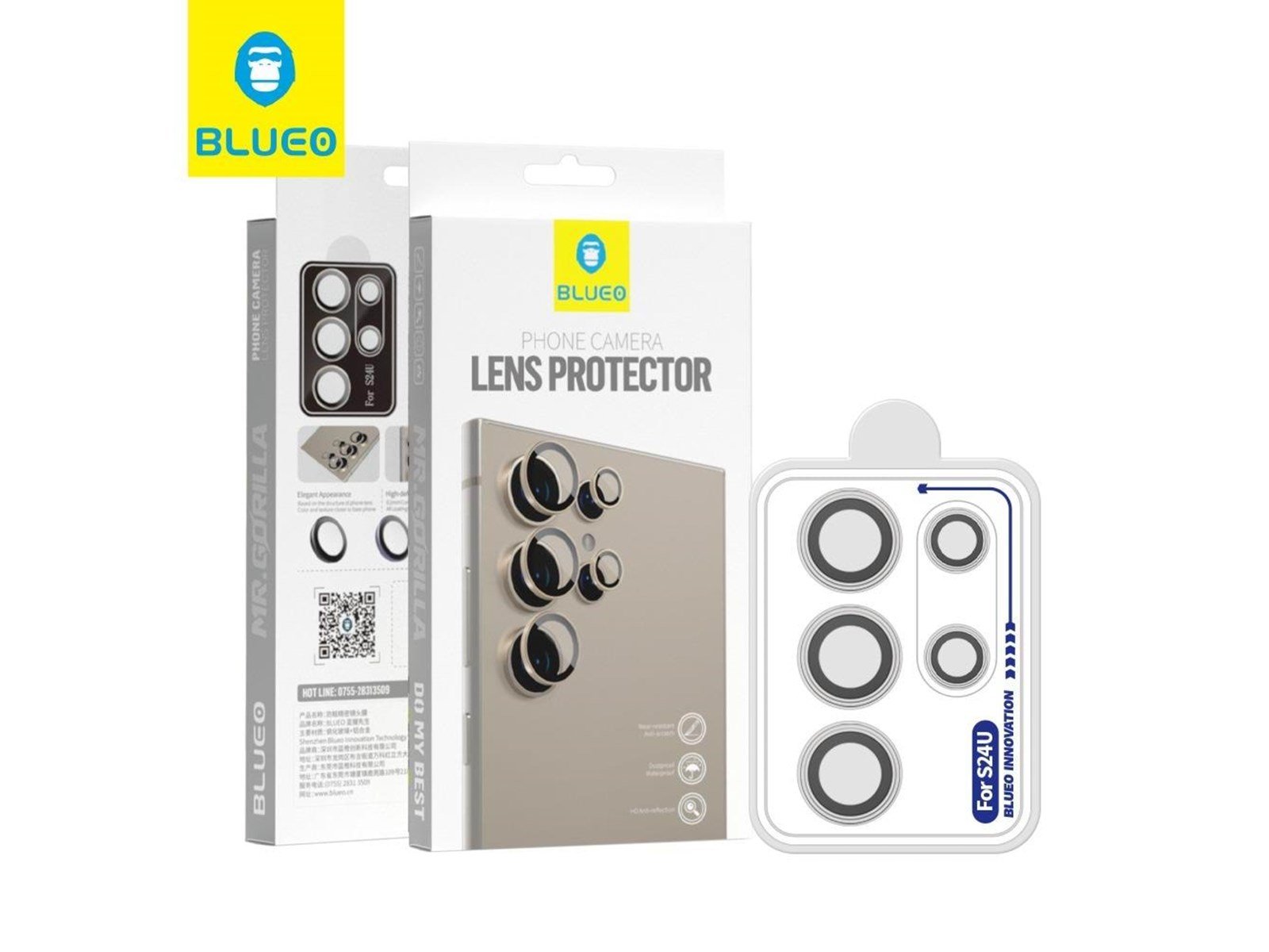 Blueo Camera Lens Protector - titanium - Samsung Galaxy S24 Ultra