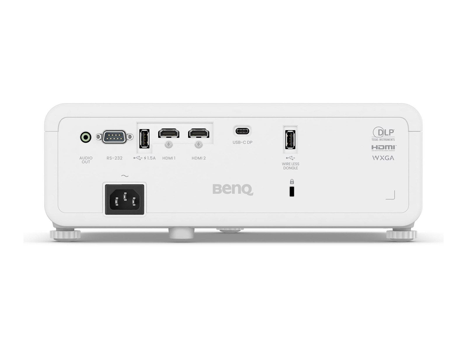 BenQ Projektoren LW650 - DLP projector - portable - 3D - white - 1280 x 800 - 4000 ANSI lumens