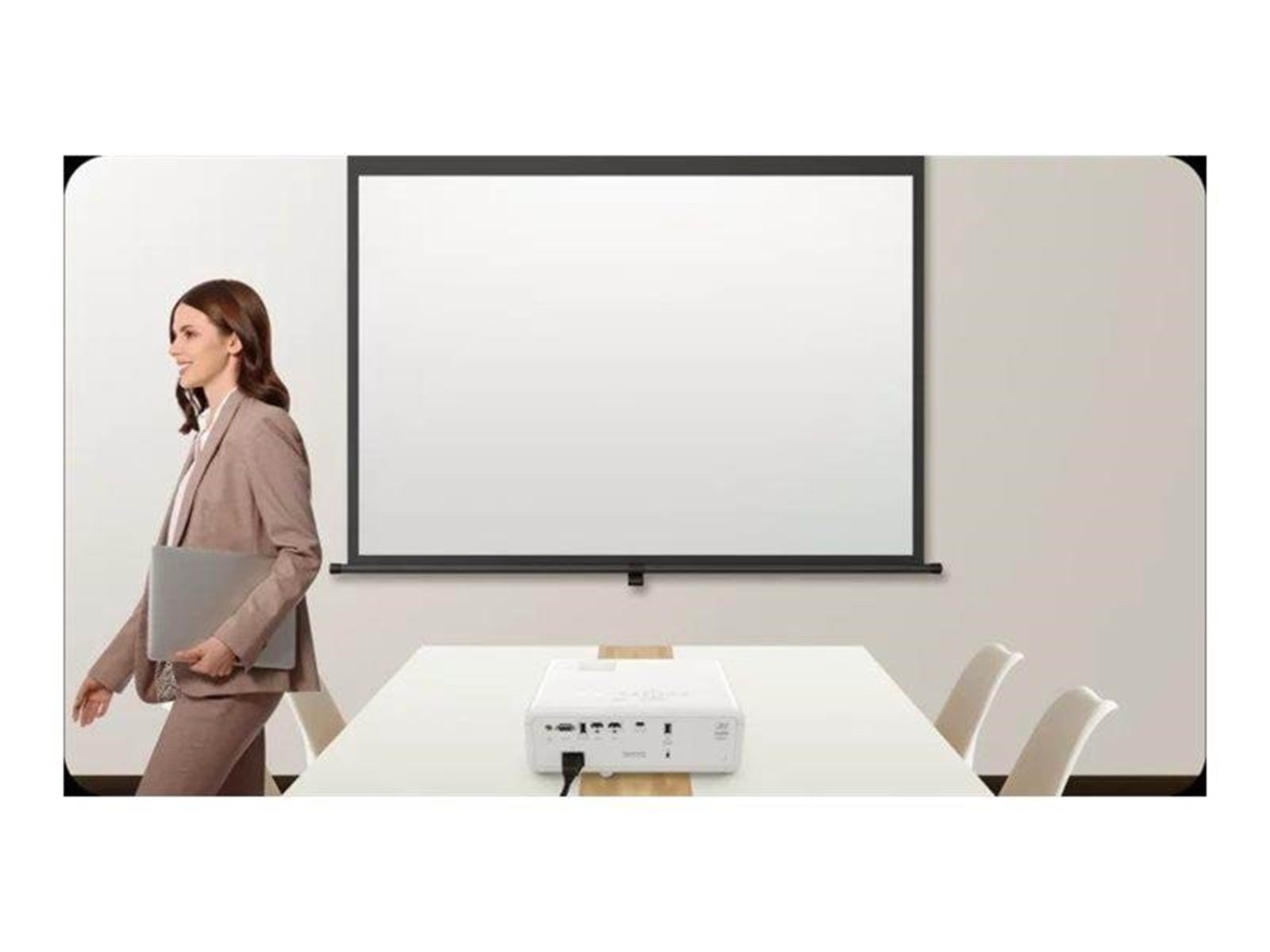 BenQ Projektoren LW650 - DLP projector - portable - 3D - white - 1280 x 800 - 4000 ANSI lumens