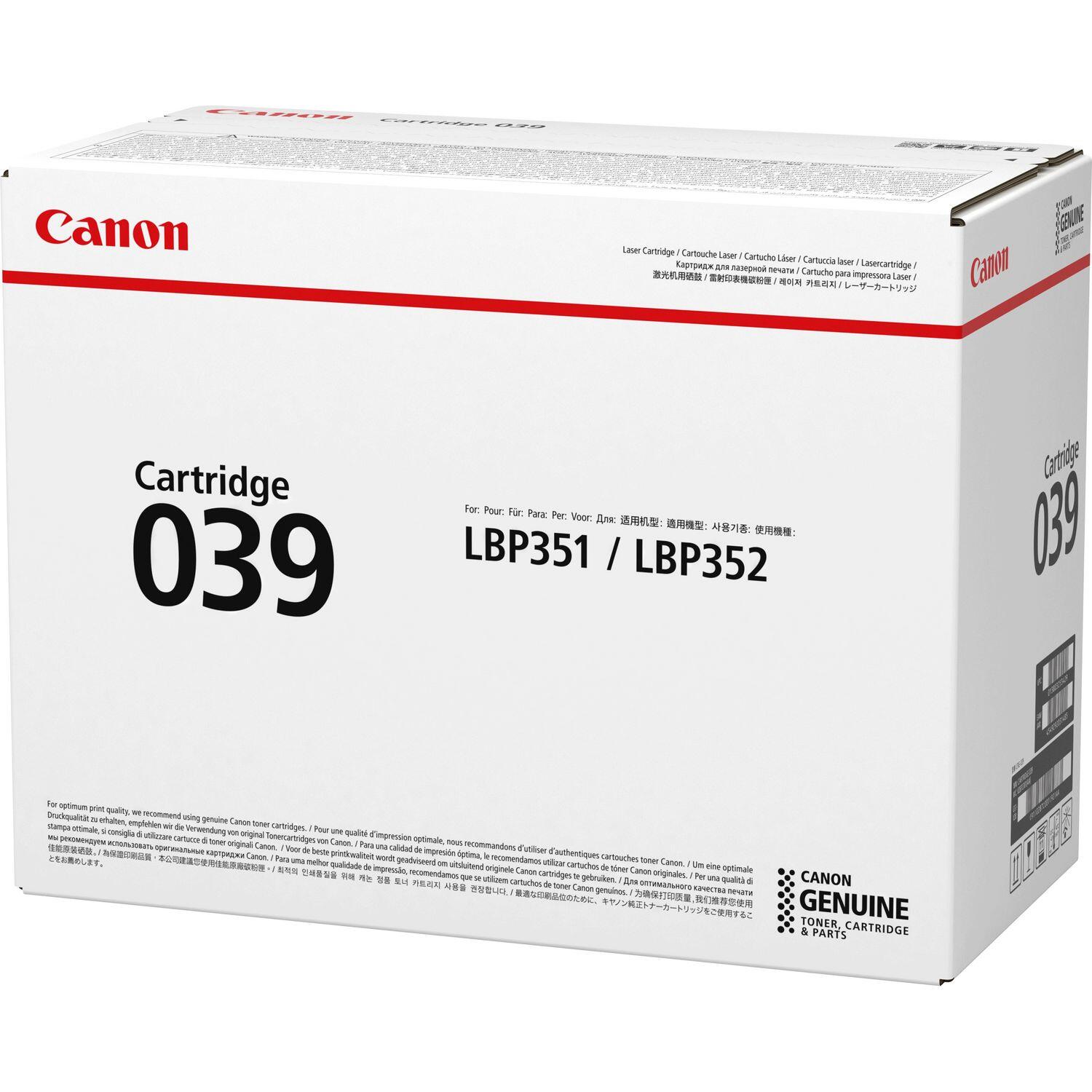 Canon Original Toner 039 schwarz 11.000 Seiten (0287C001)