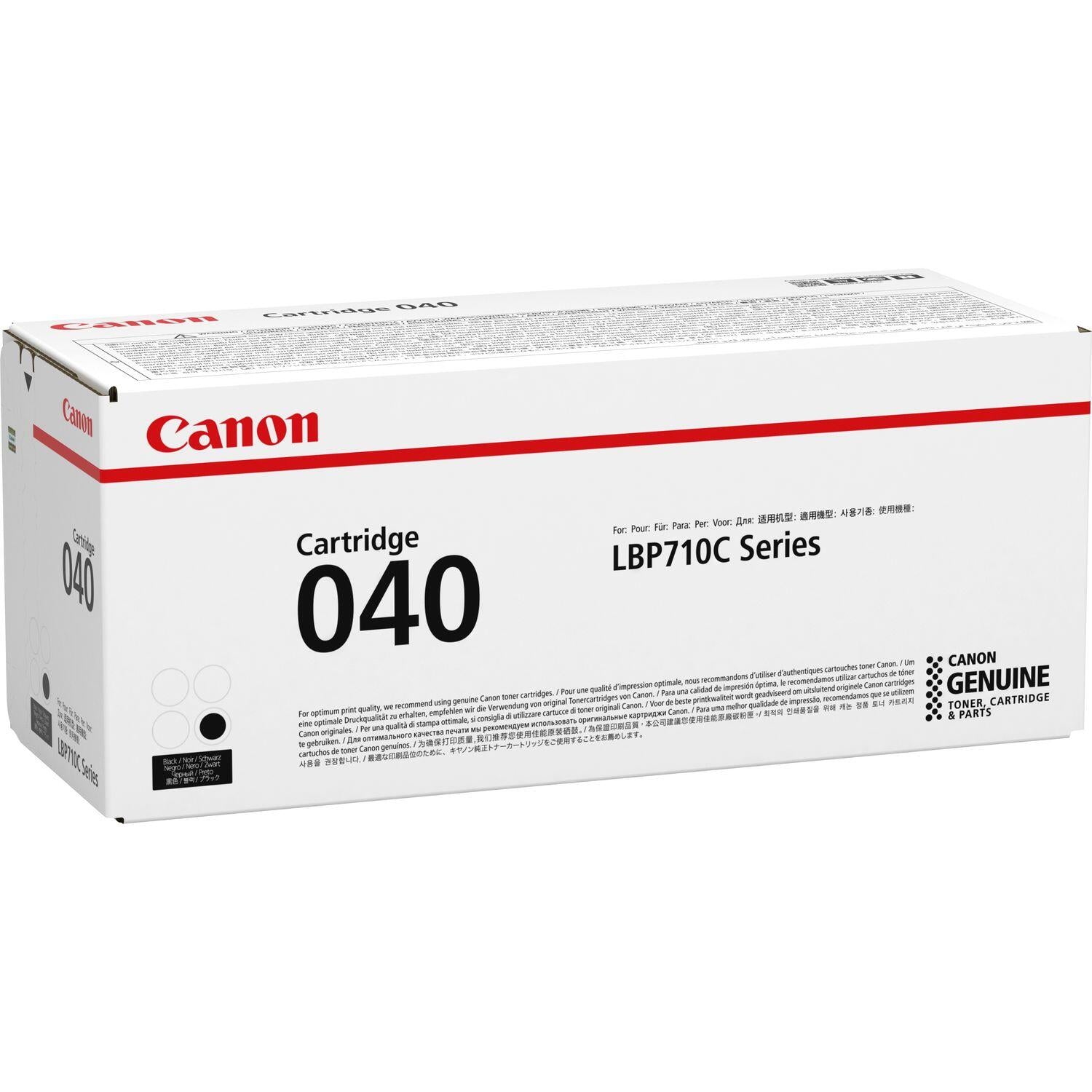 Canon Original Toner 040 4er-Set schwarz, cyan, magenta, gelb (OP0460C001)