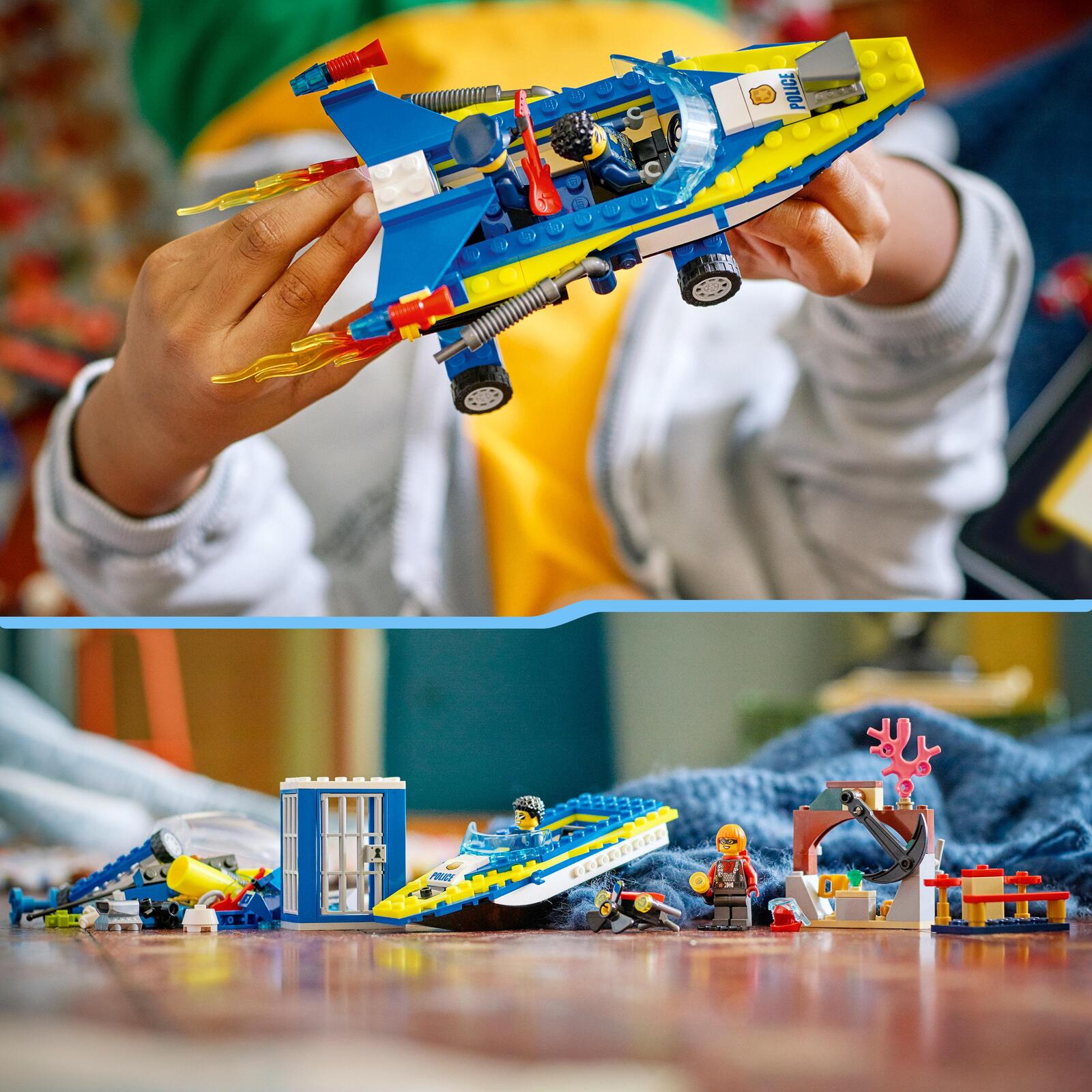 LEGO® City Detektivmissionen der Wasserpolizei 60355
