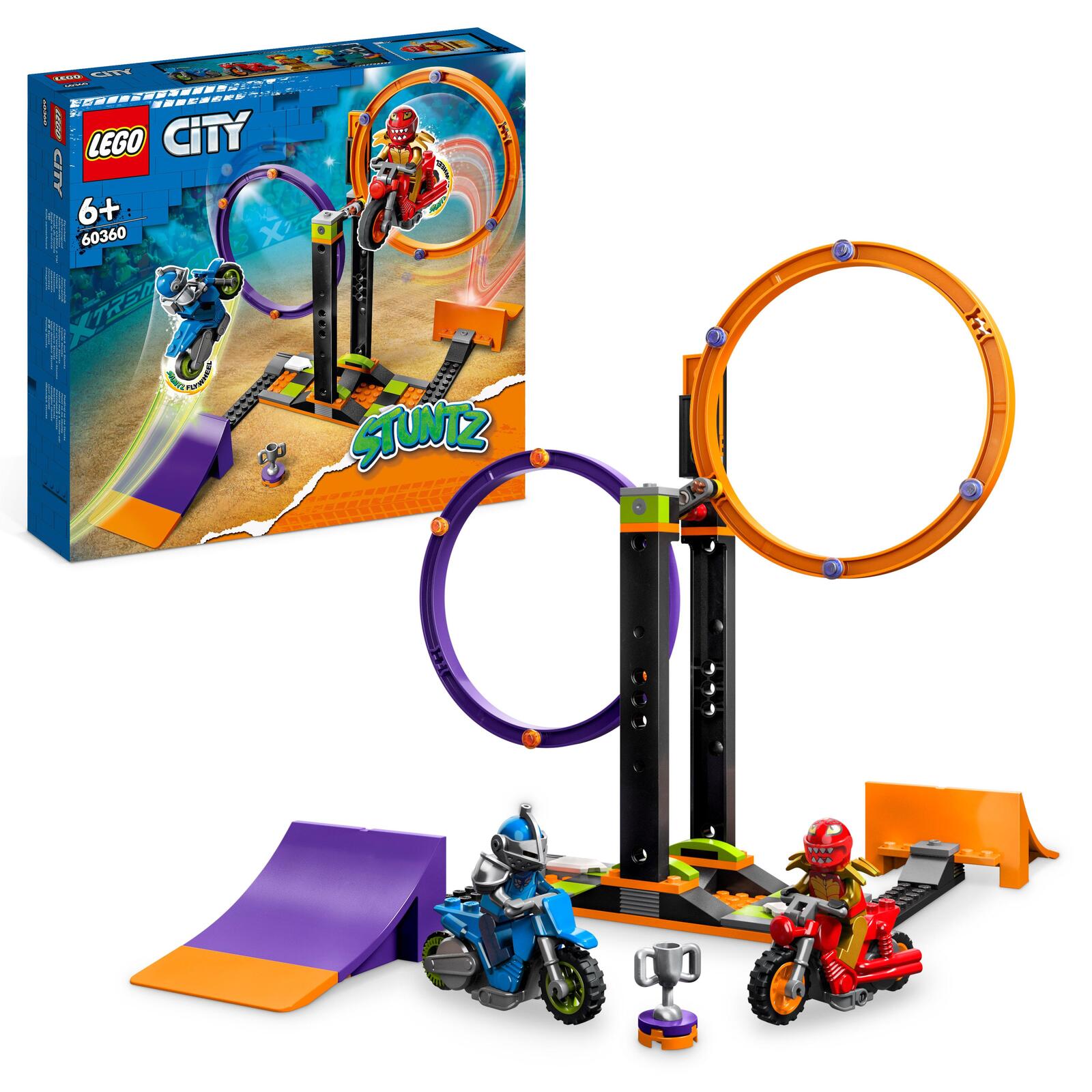 LEGO® City Kreisende Reifen-Challenge 60360