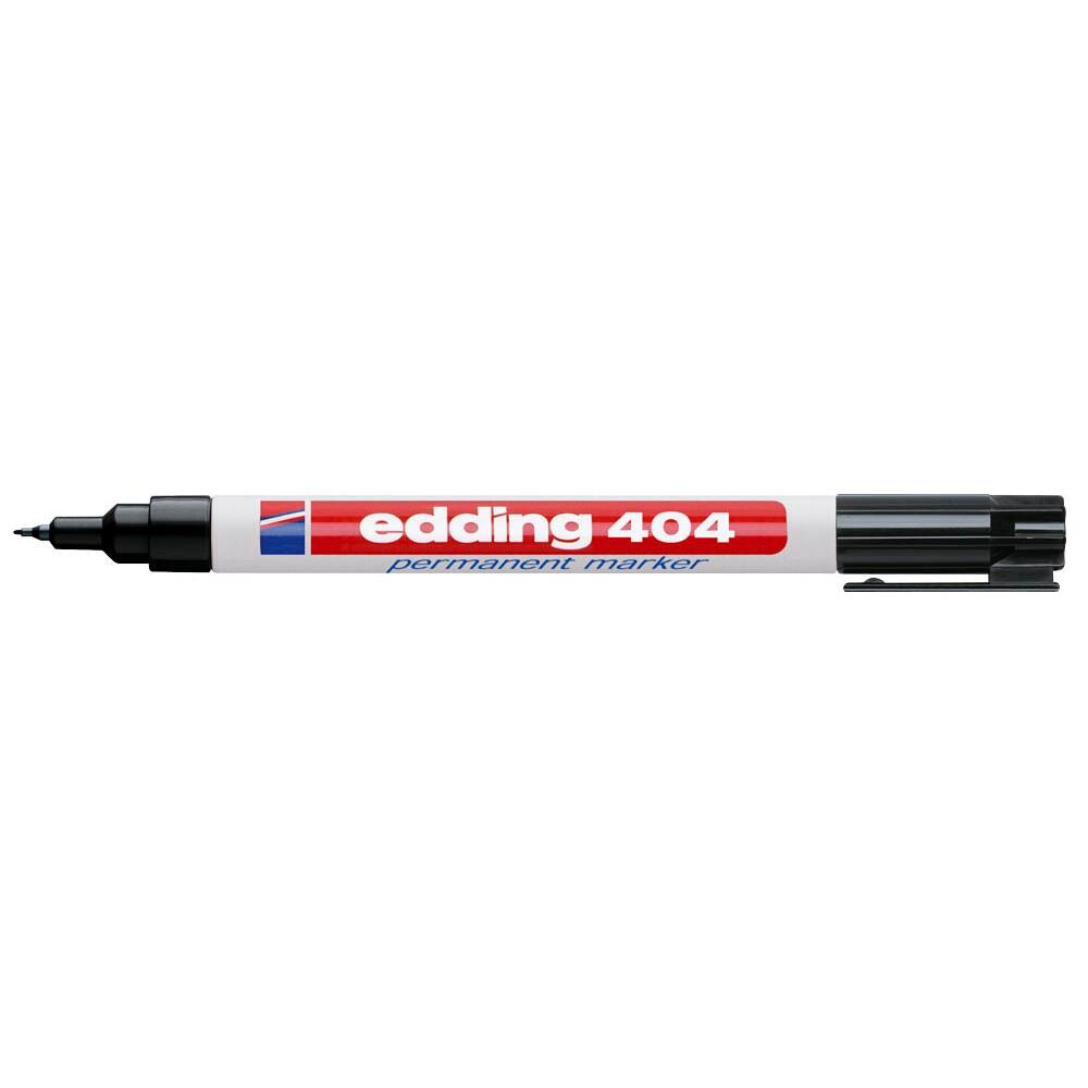 edding 404 Permanentmarker 0,75 mm schwarz - 10 Stück