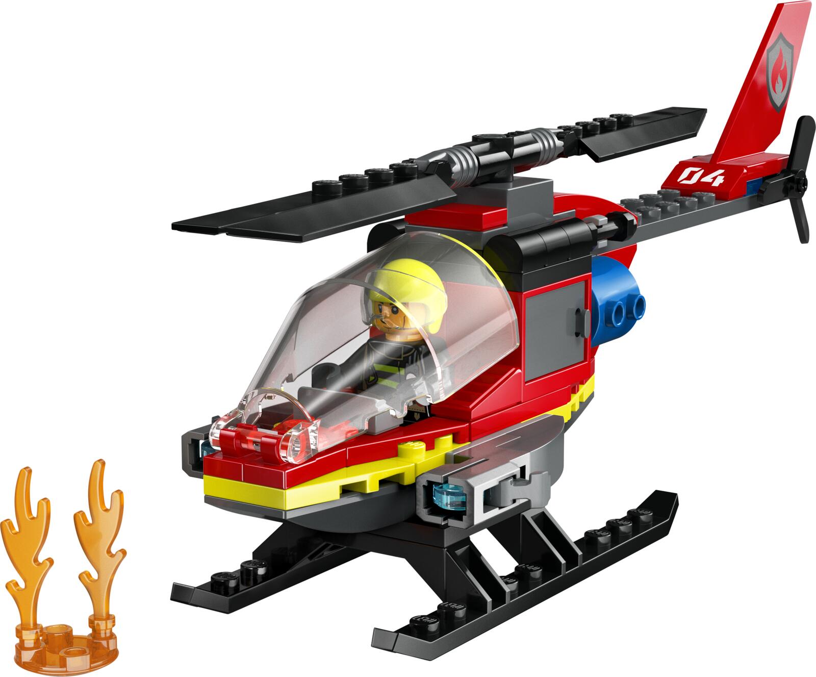 LEGO® City Feuerwehr 60411 Feuerwehrhubschrauber