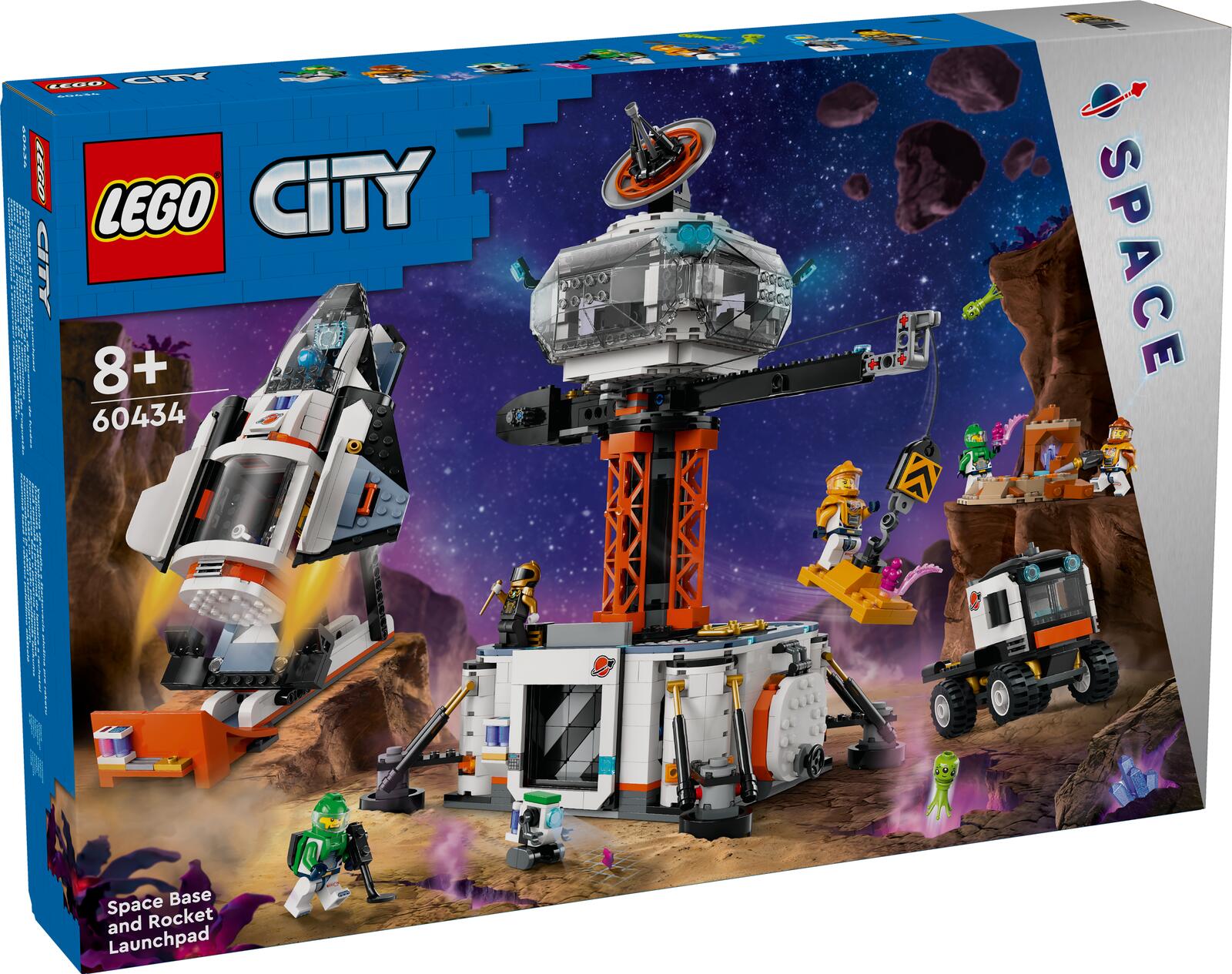 LEGO® City Weltraum 60434 Raumbasis mit Startrampe