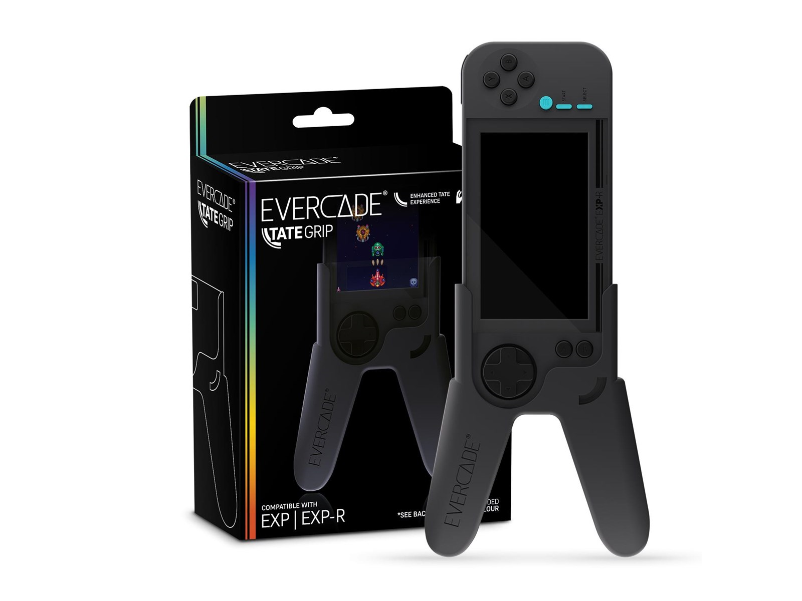 Blaze Evercade Tate Grip - Grey - Miscellaneous Zubehör für Spielkonsole - Evercade