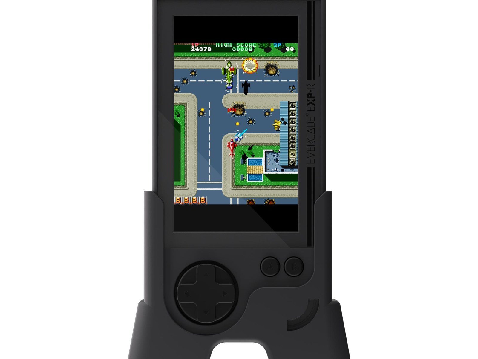 Blaze Evercade Tate Grip - Grey - Miscellaneous Zubehör für Spielkonsole - Evercade