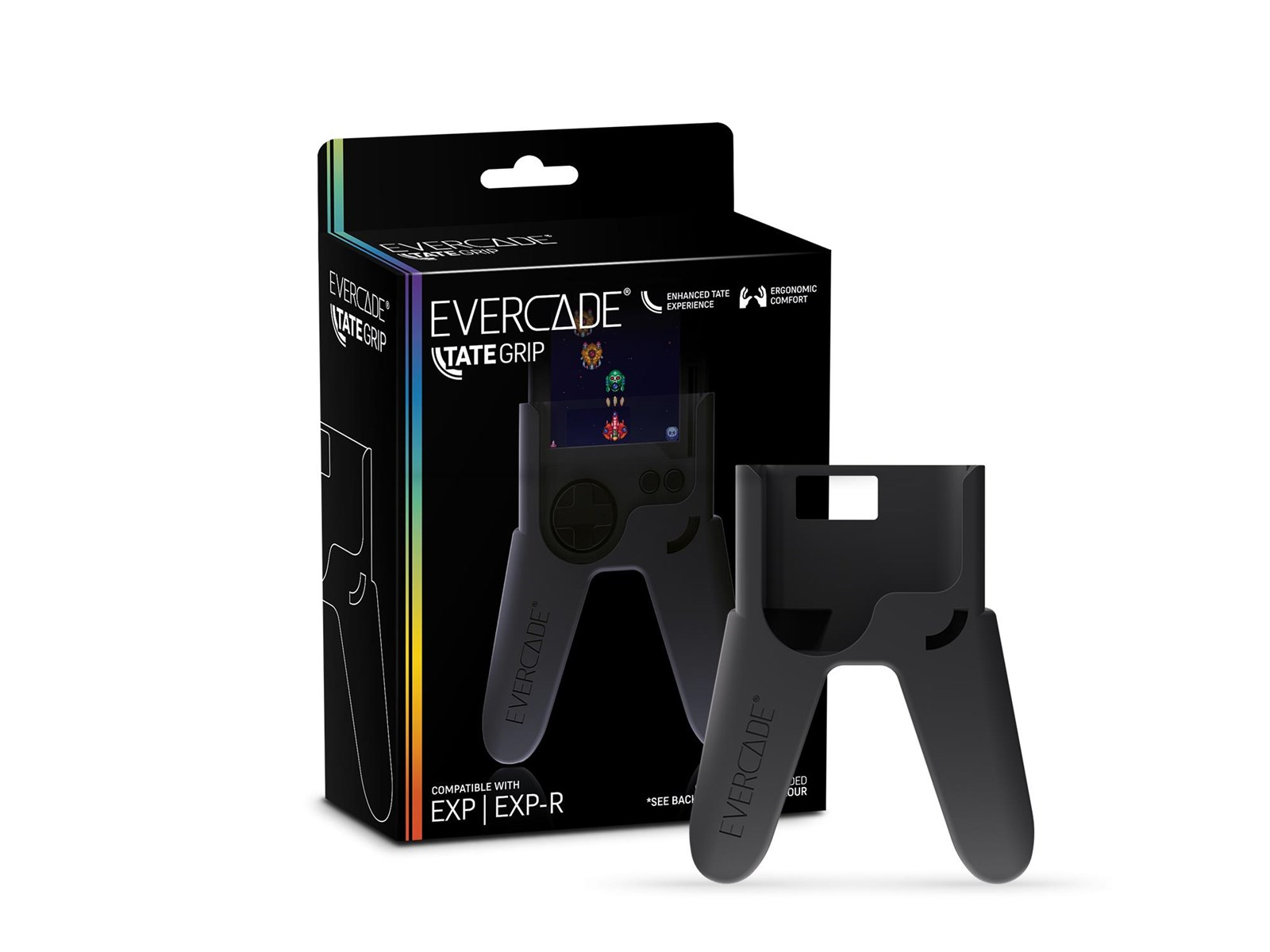 Blaze Evercade Tate Grip - Grey - Miscellaneous Zubehör für Spielkonsole - Evercade