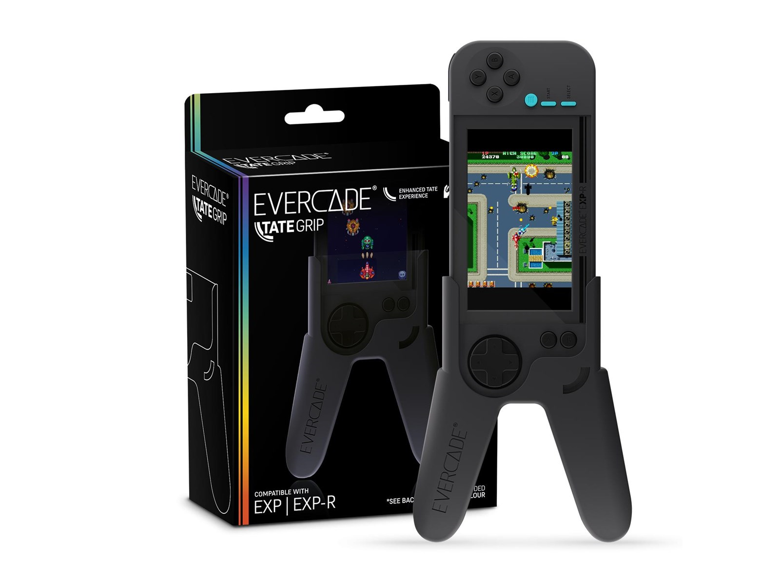 Blaze Evercade Tate Grip - Grey - Miscellaneous Zubehör für Spielkonsole - Evercade