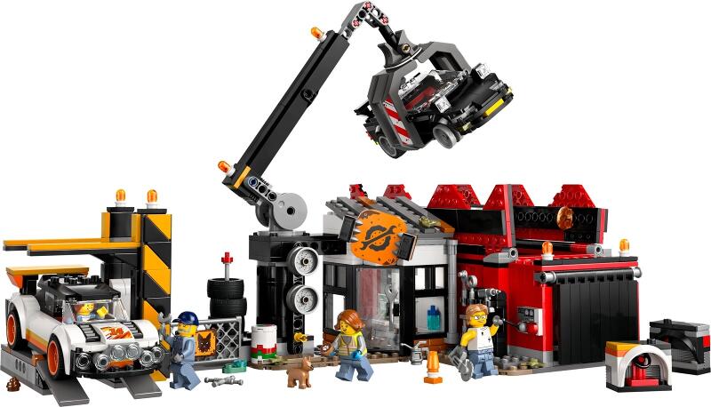 LEGO® City - Schrottplatz mit Autos