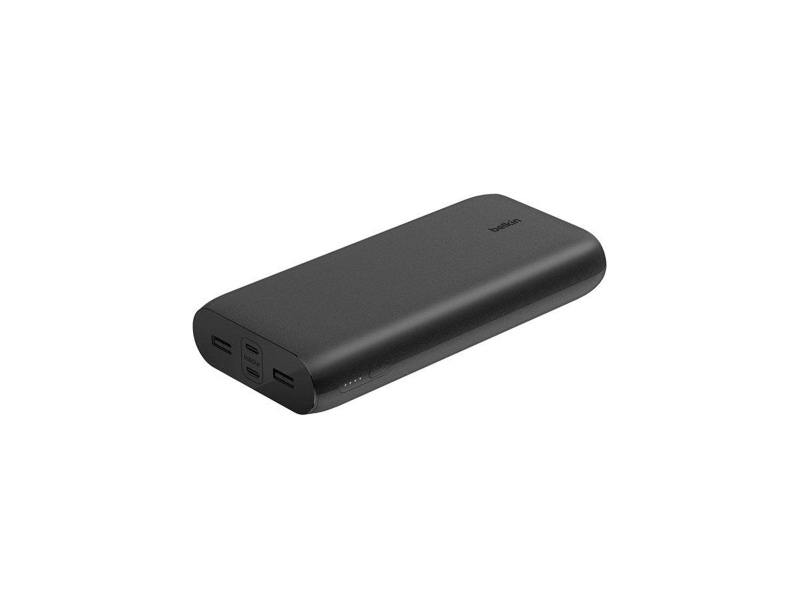 Belkin BoostCharge power bank - USB 24 pin USB-C - 32 Watt Powerbank (Akku) - schwarz - 26000 mAh