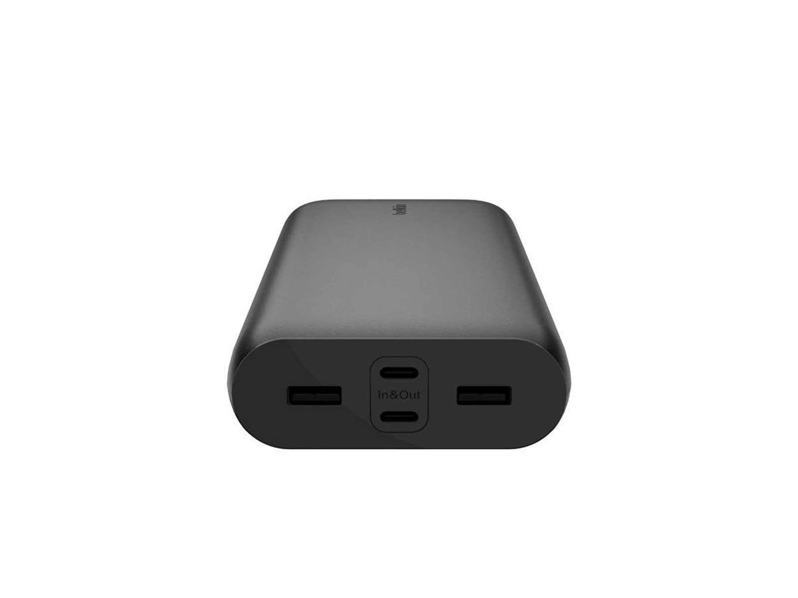 Belkin BoostCharge power bank - USB 24 pin USB-C - 32 Watt Powerbank (Akku) - schwarz - 26000 mAh