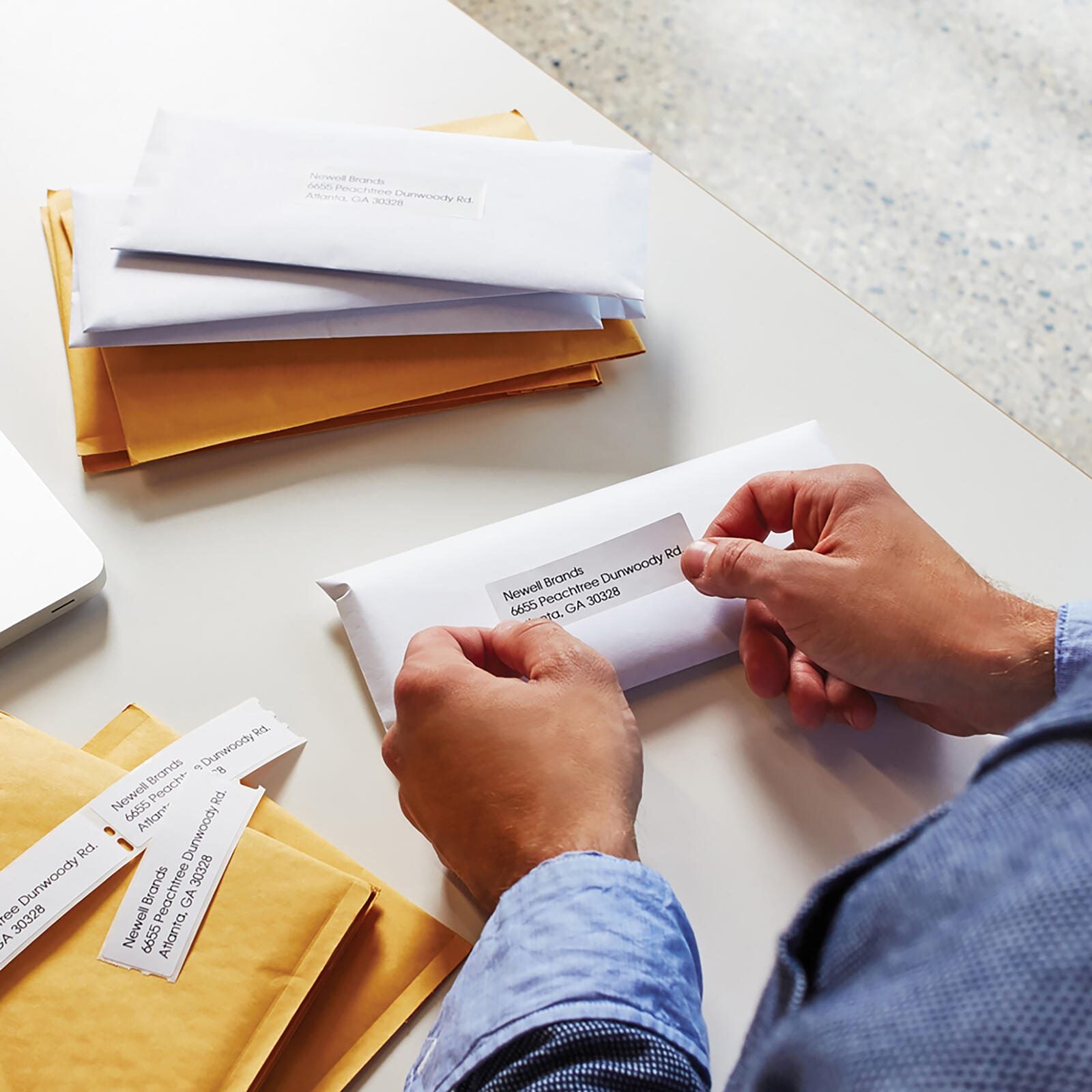 DYMO® Original Etikett für LabelWriter™, Vorteilspack, Adressen - weiss - permanent haftend, 24 x 260 Etiketten