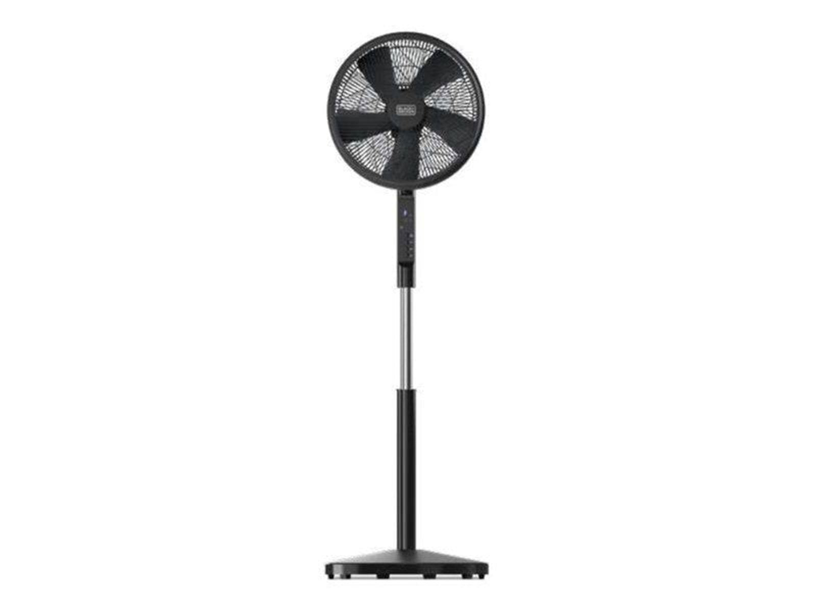 Black & Decker Pedestal Fan 5 Blades Black 50W