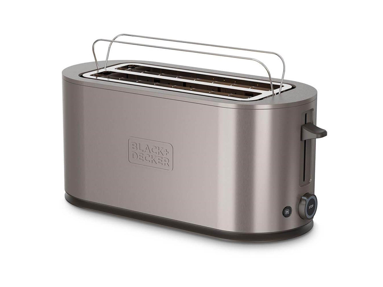 Black & Decker Toaster Toaster 2 Long Slot Stainless Steel
