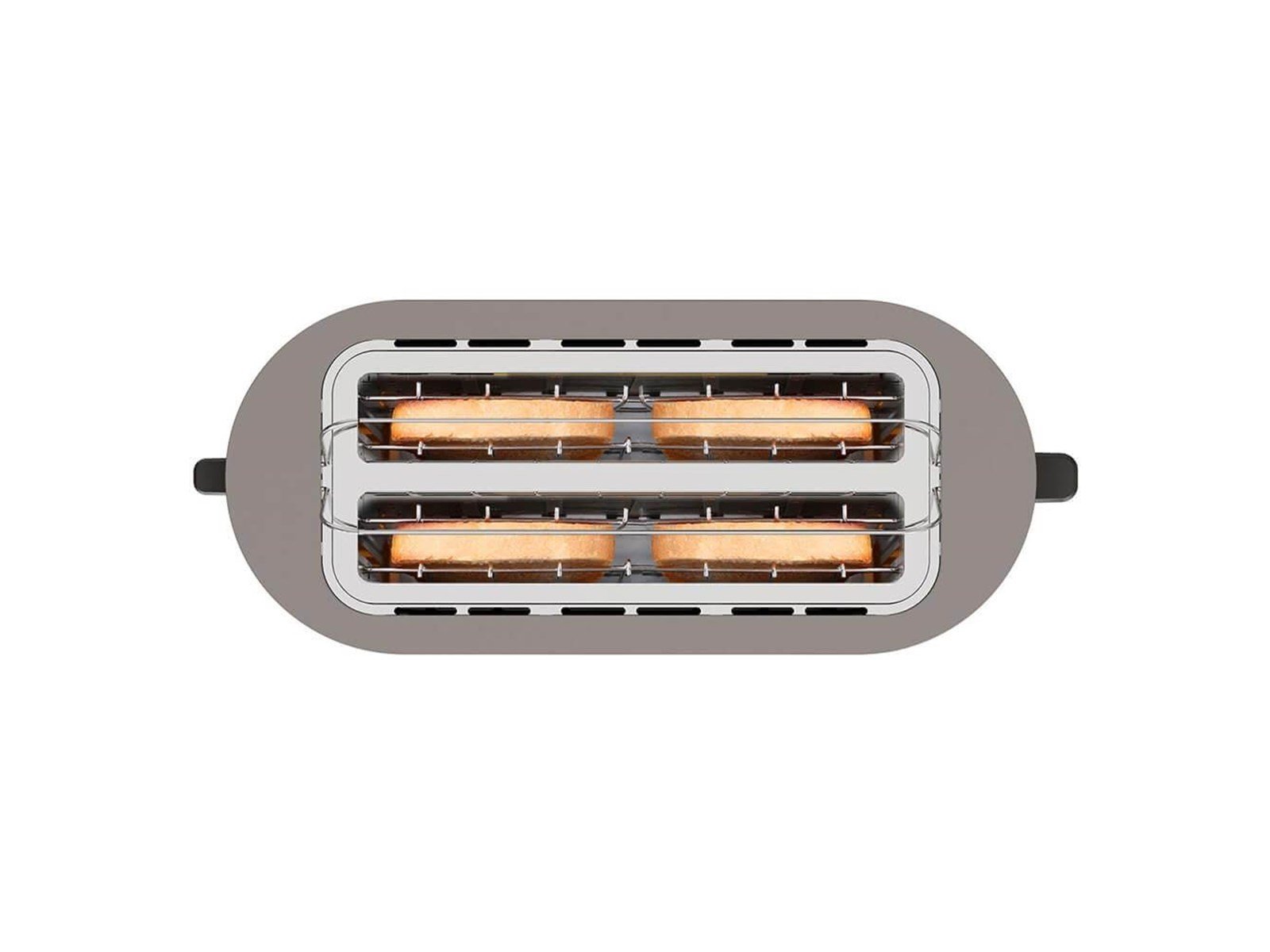 Black & Decker Toaster Toaster 2 Long Slot Stainless Steel