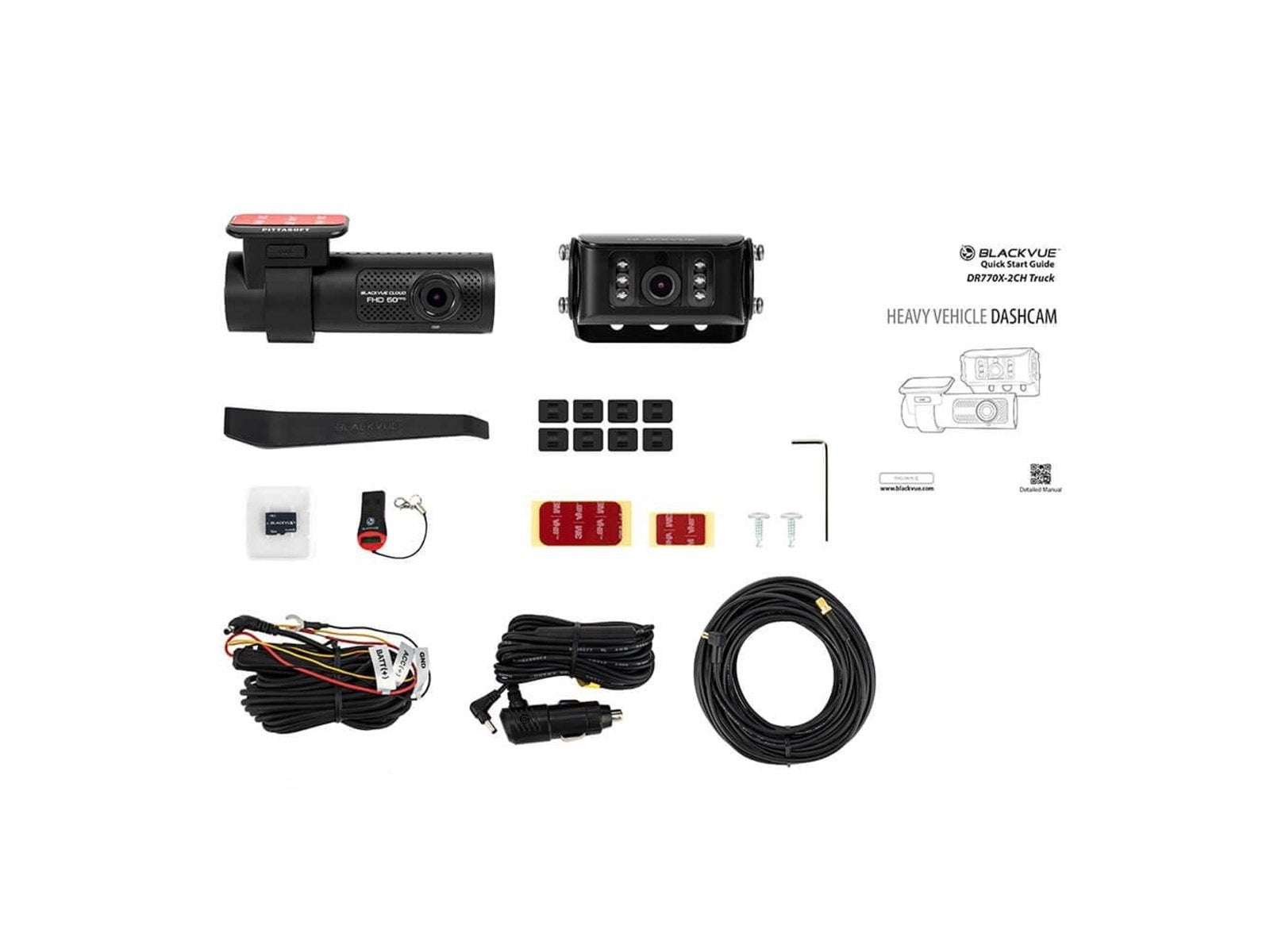 BlackVue Dashcam DR770X 2CH TRUCK 64GB