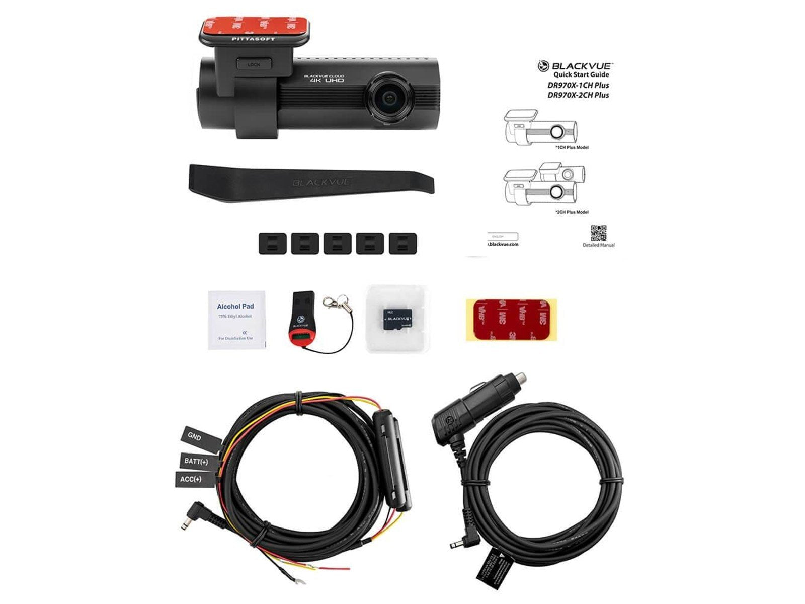 BlackVue Dash Cam DR970X 1 CH Plus 64GB