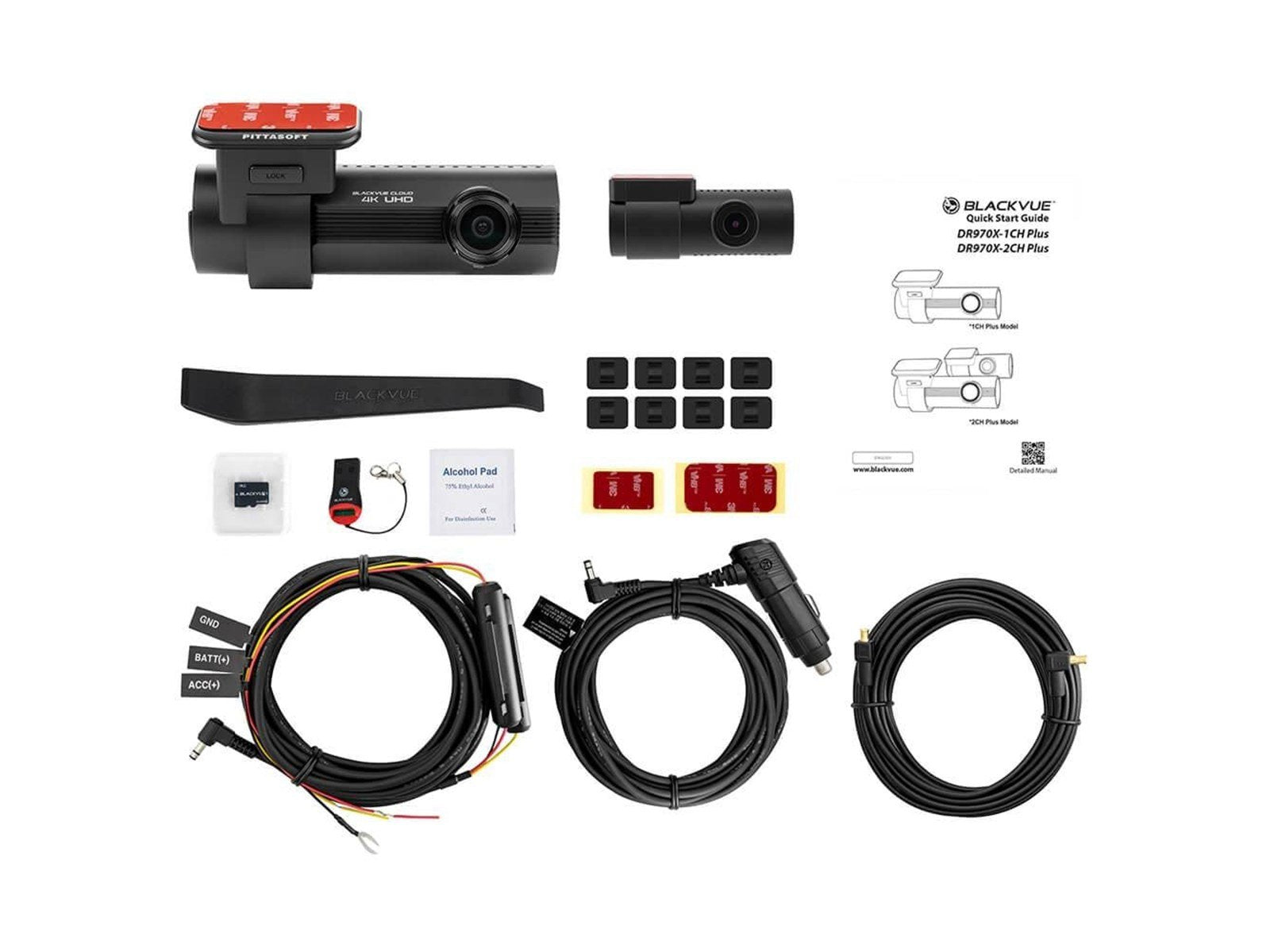 BlackVue Dash Cam DR970X 2 CH Plus 64GB