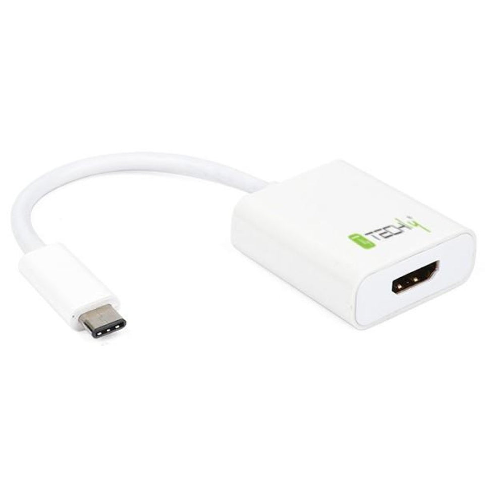 Techly Konverter Kabel Adapter USB 3.1 TypeC auf HDMI