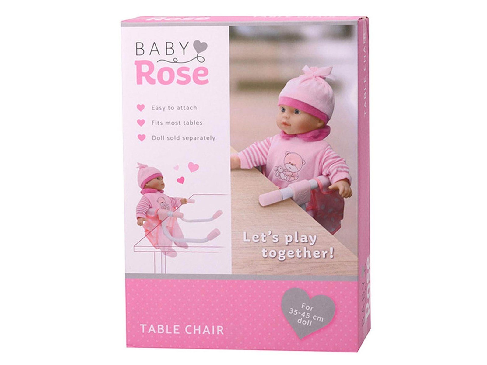 Baby Rose Table Chair