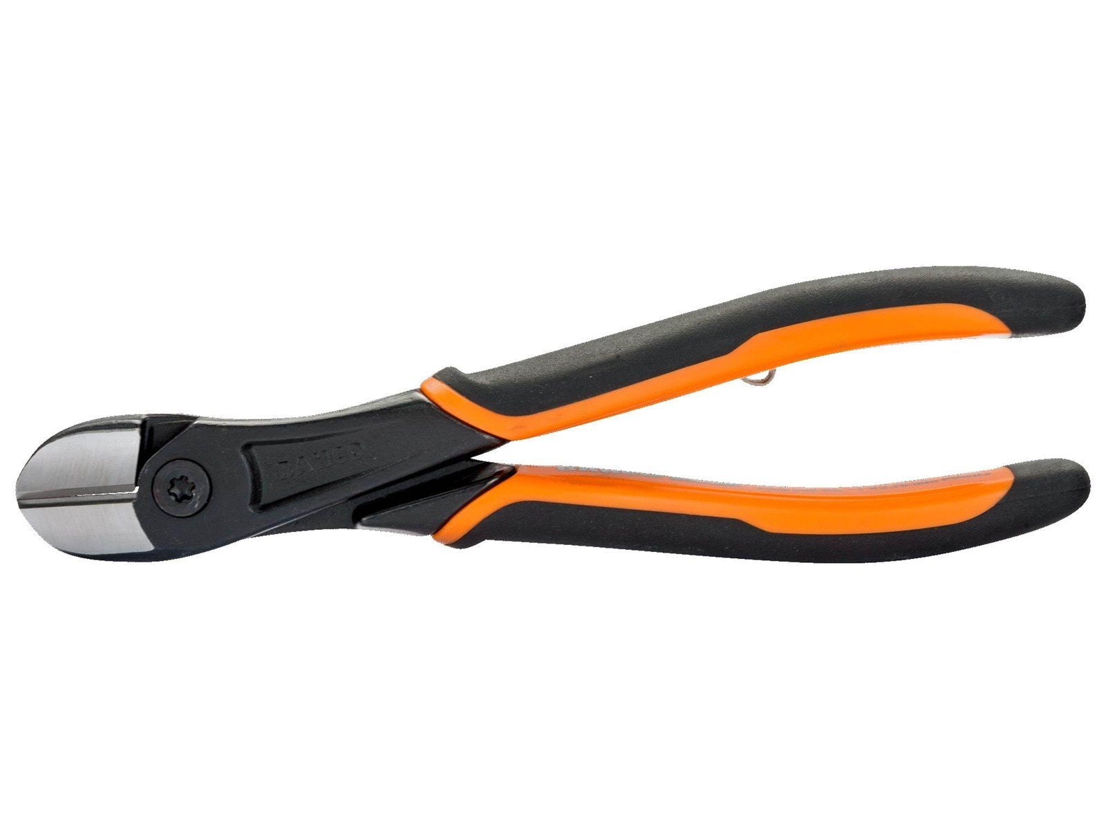 BAHCO ERGO Heavy Duty Side Cutting Pliers with Self Opening Dual-Component Handle and Phosphate Finish