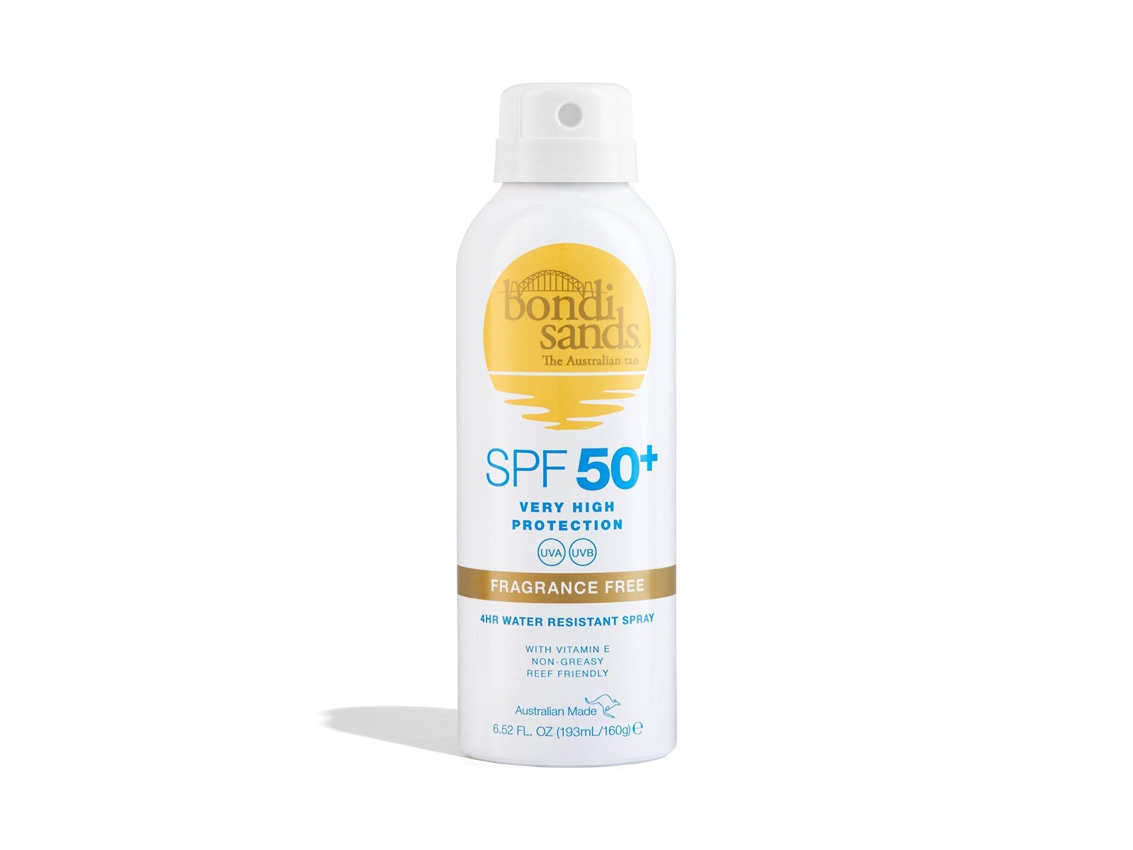 Bondi Sands SPF 50+ Fragrance Free Sunscreen Spray 160 g