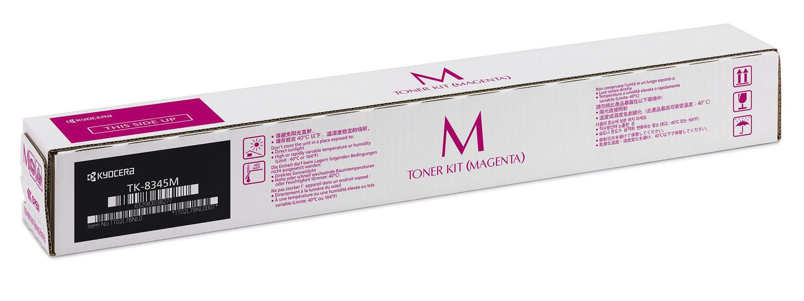Kyocera Original TK-8345M Toner - magenta (1T02L7BNL0)
