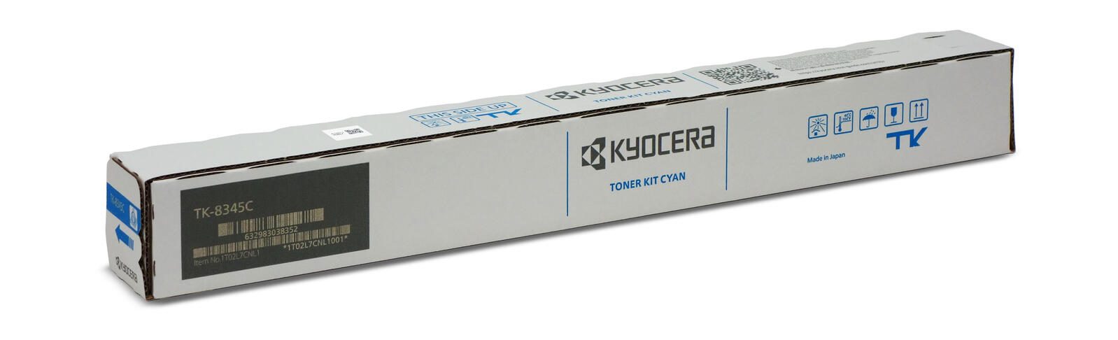 Kyocera Original TK-8345C Toner - cyan (1T02L7CNL0)