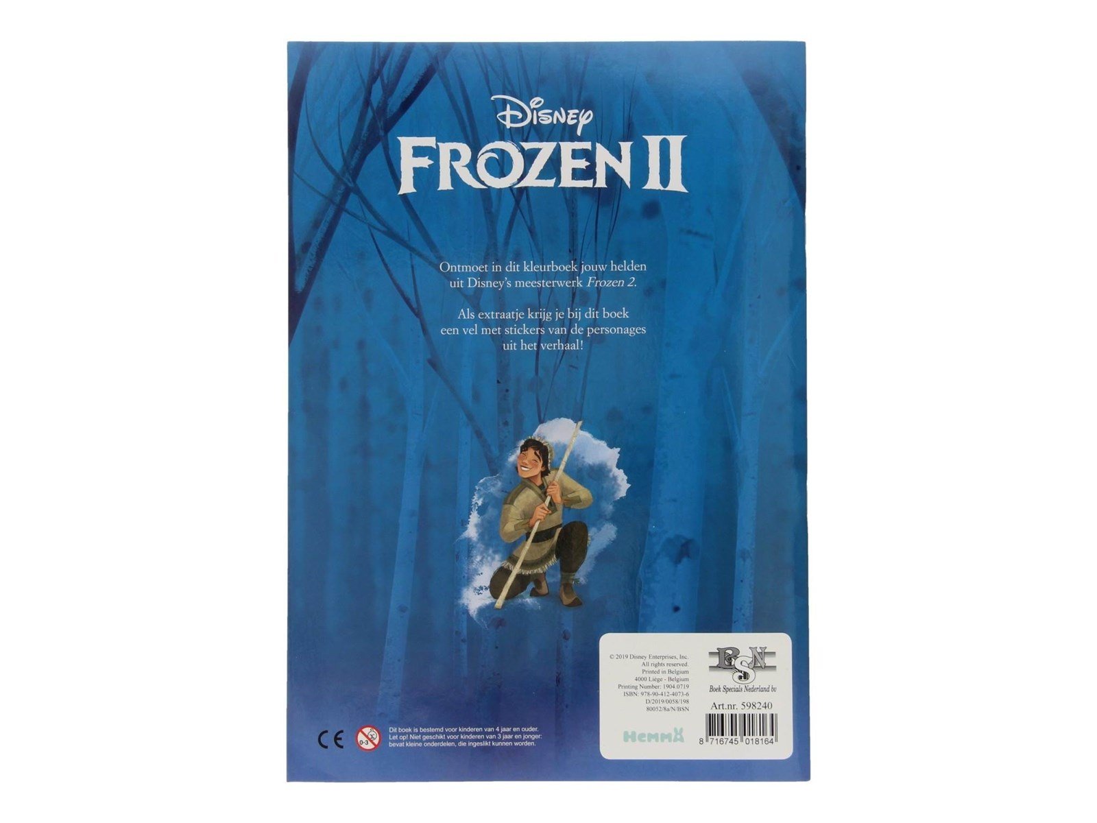 Boek Specials Nederland BV Disney Frozen II Coloring Book with Stickers