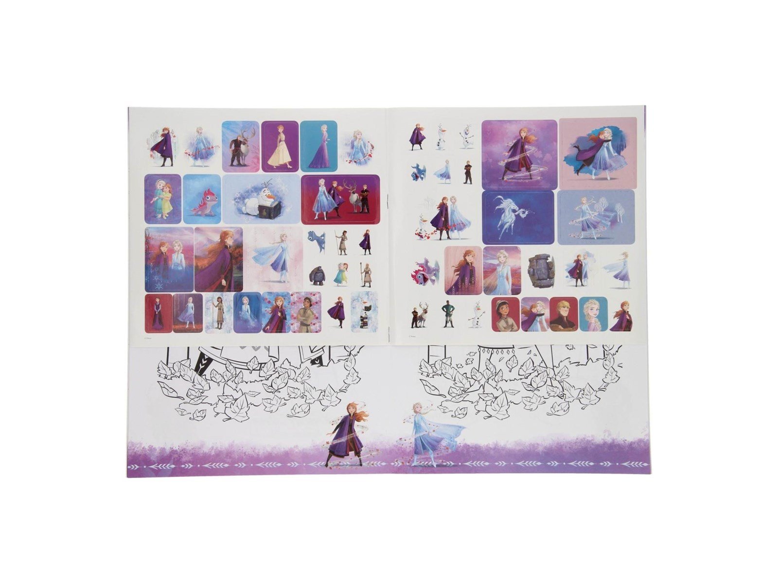 Boek Specials Nederland BV Disney Frozen II Coloring Book with Stickers