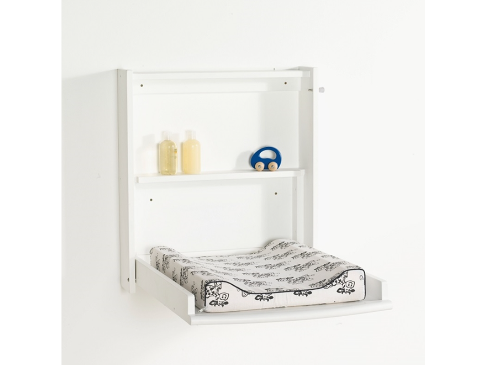 Babytrold Wickeltisch für die Wand inkl. Matratze